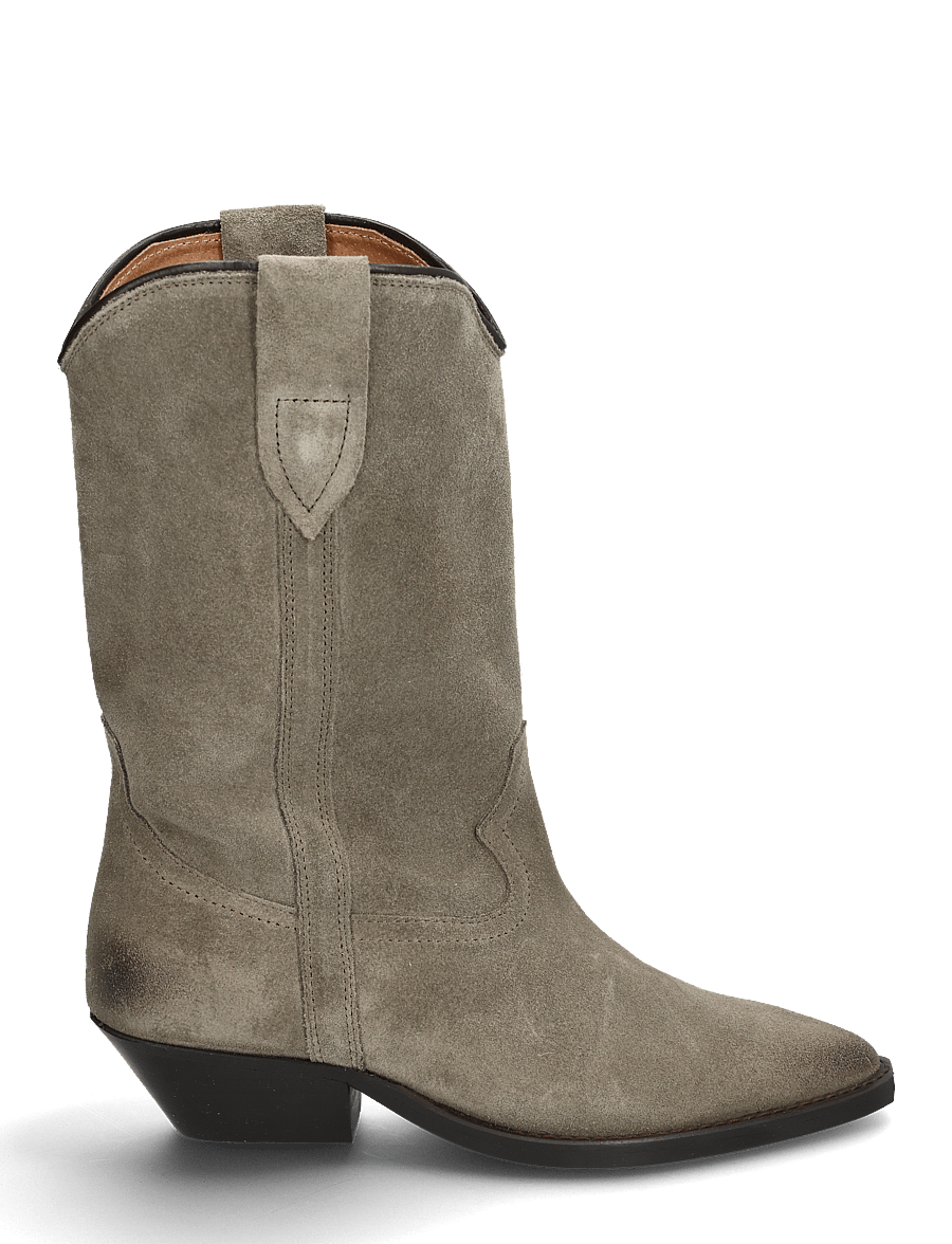 Pavement - PANikki Suede - cowboy-boots - khaki suede - 1