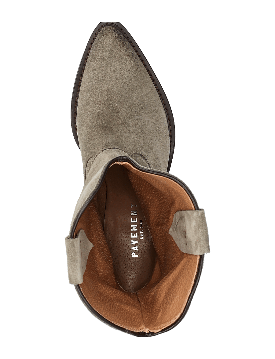 Pavement - PANikki Suede - cowboy-boots - khaki suede - 3