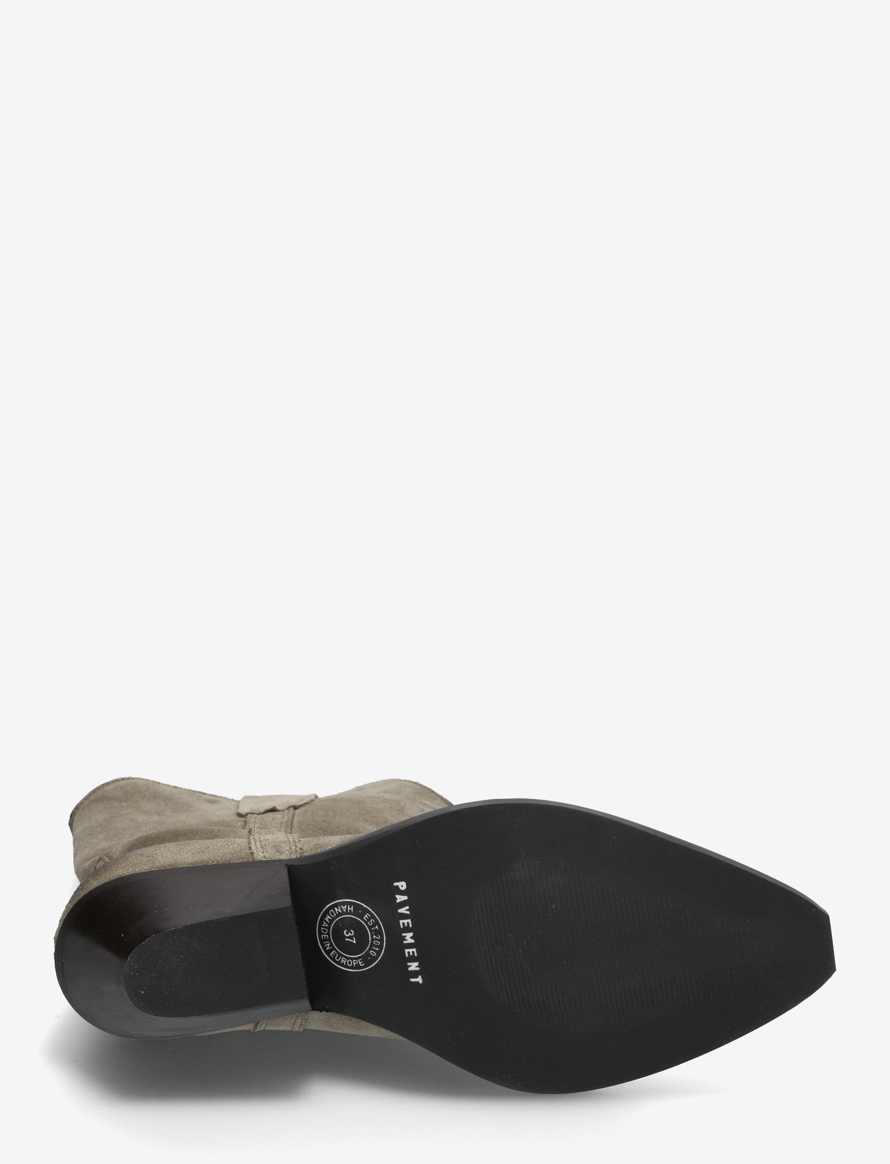Pavement - Nikki Suede - cowboystøvler - khaki suede - 4