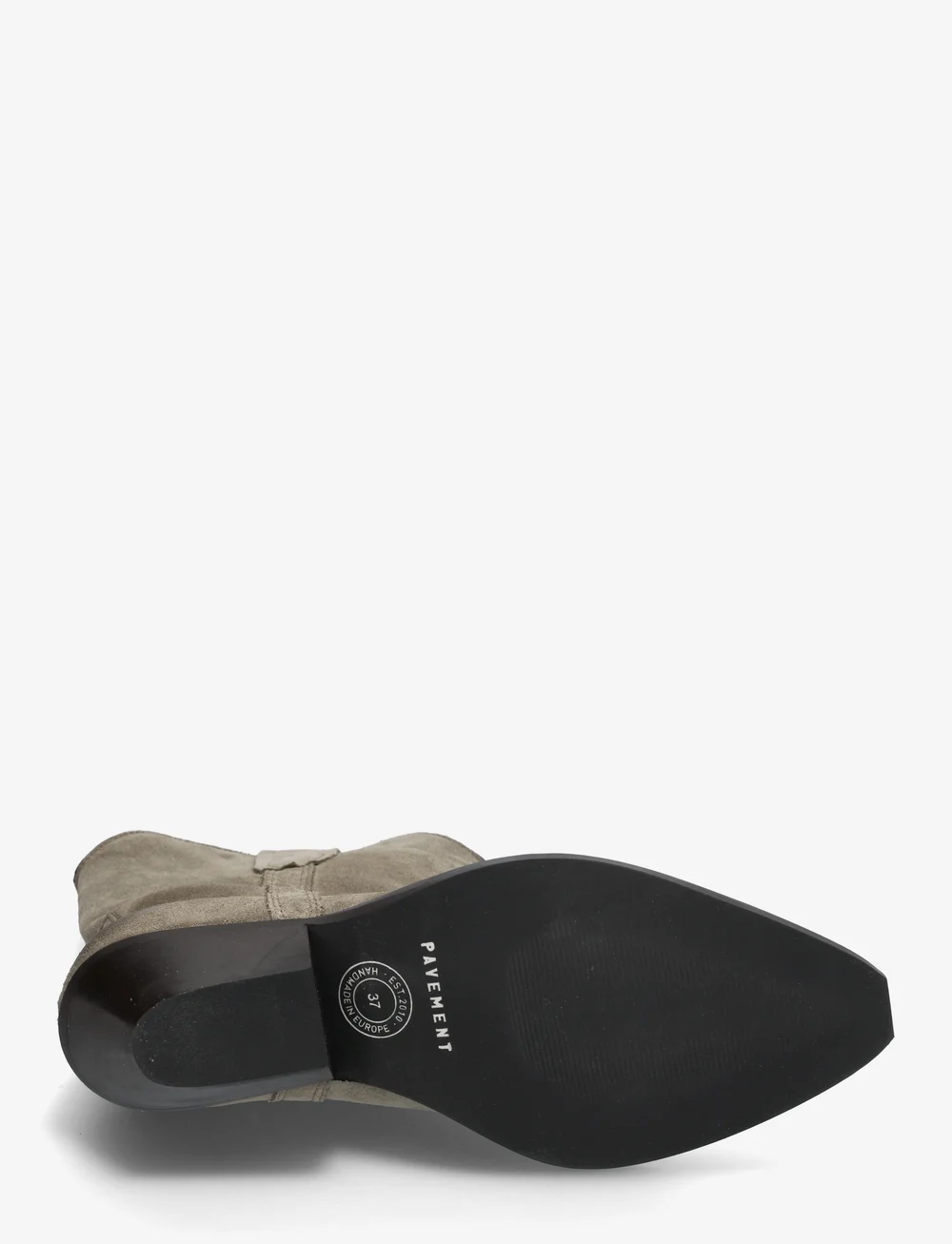 Pavement - Nikki Suede - cowboystøvler - khaki suede - 4