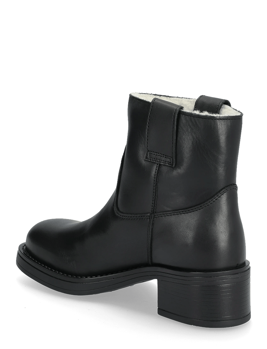 Pavement - Jenny Wool - kontsaga poolsaapad - black - 2