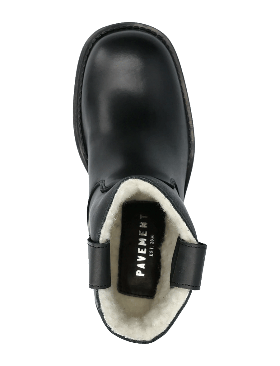 Pavement - Jenny Wool - kontsaga poolsaapad - black - 3