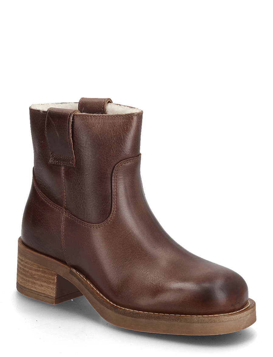 Pavement - Jenny Vintage Wool - stiefeletten mit absatz - brown - 0