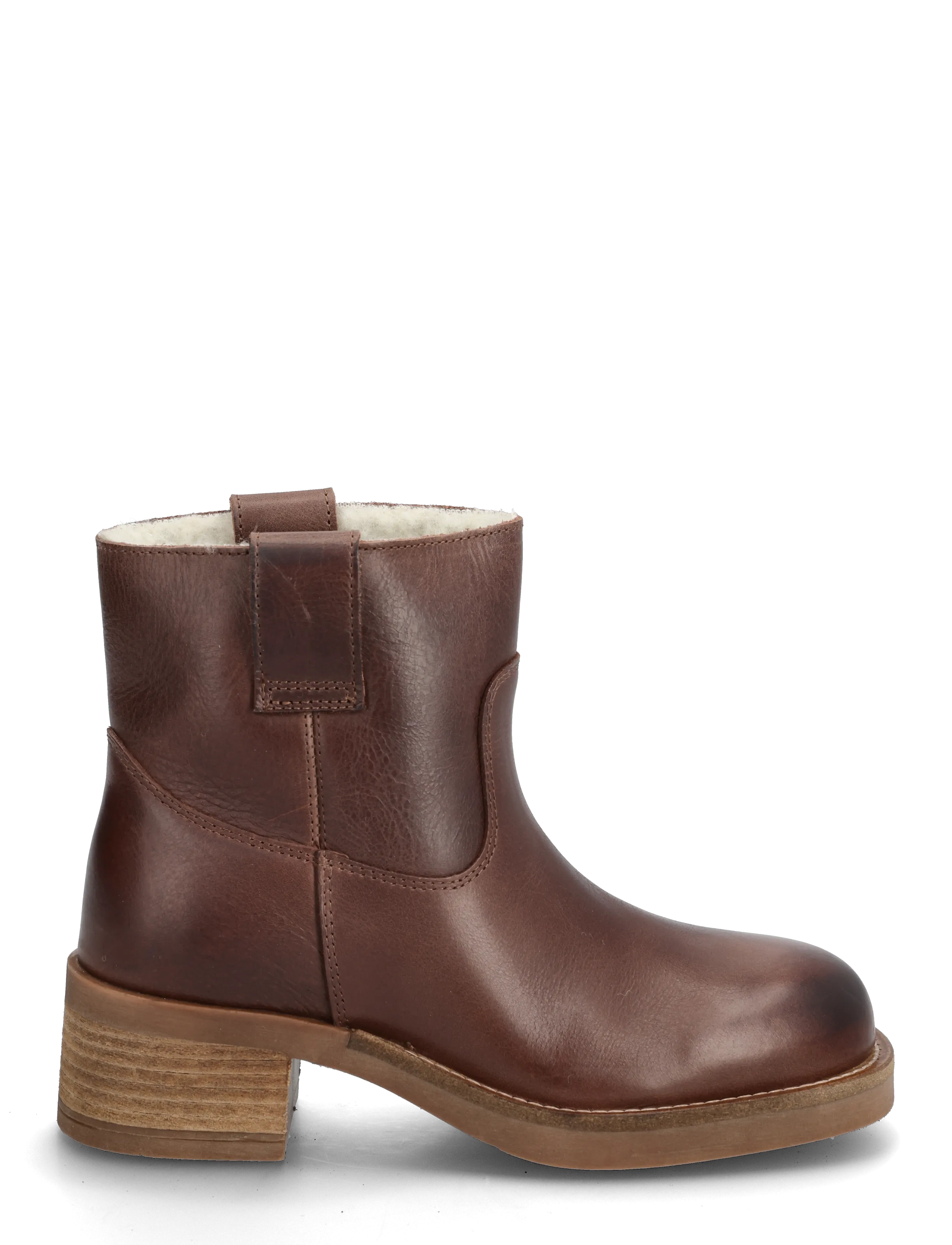 Pavement - Jenny Vintage Wool - korolliset nilkkurit - brown - 1