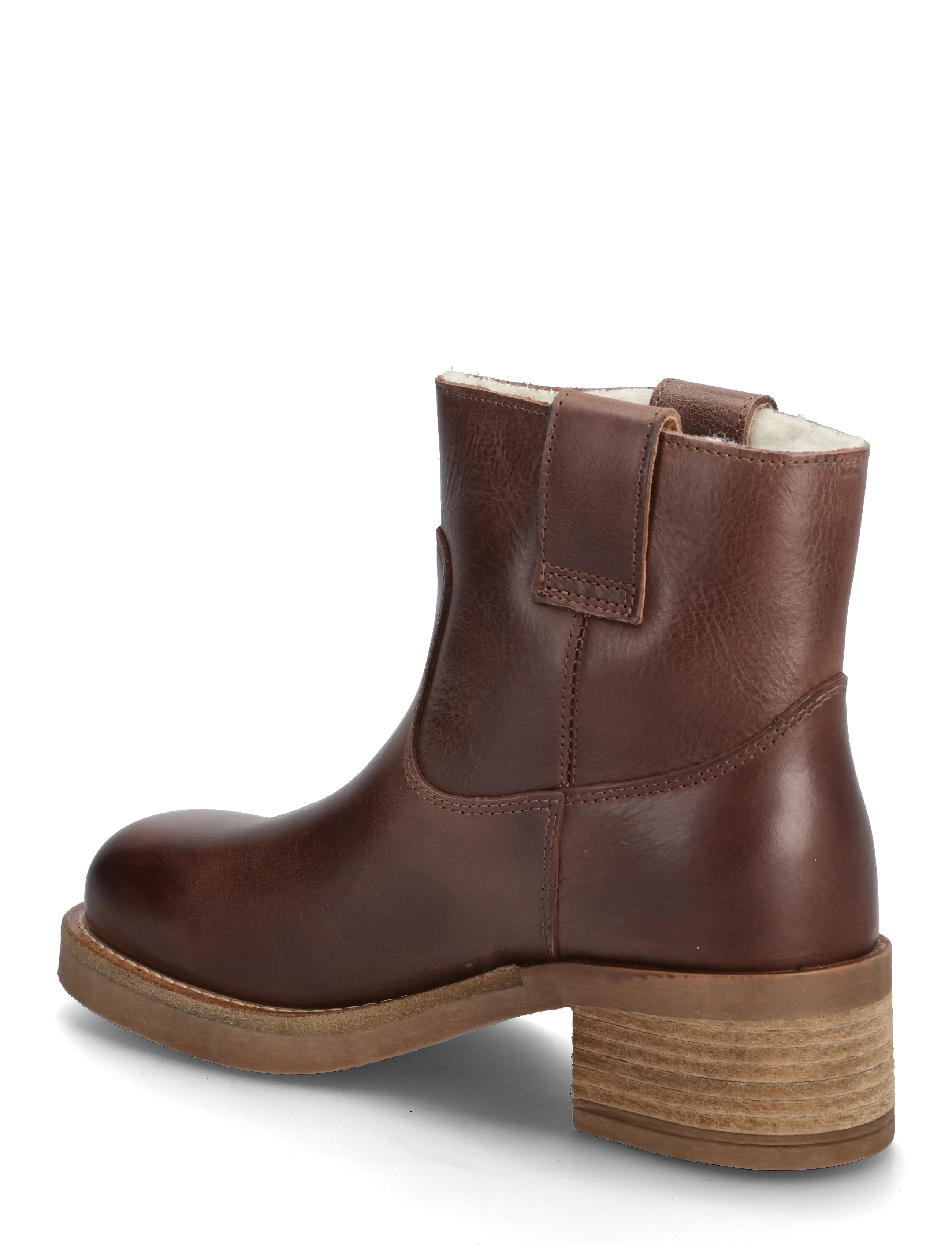 Pavement - Jenny Vintage Wool - korolliset nilkkurit - brown - 2