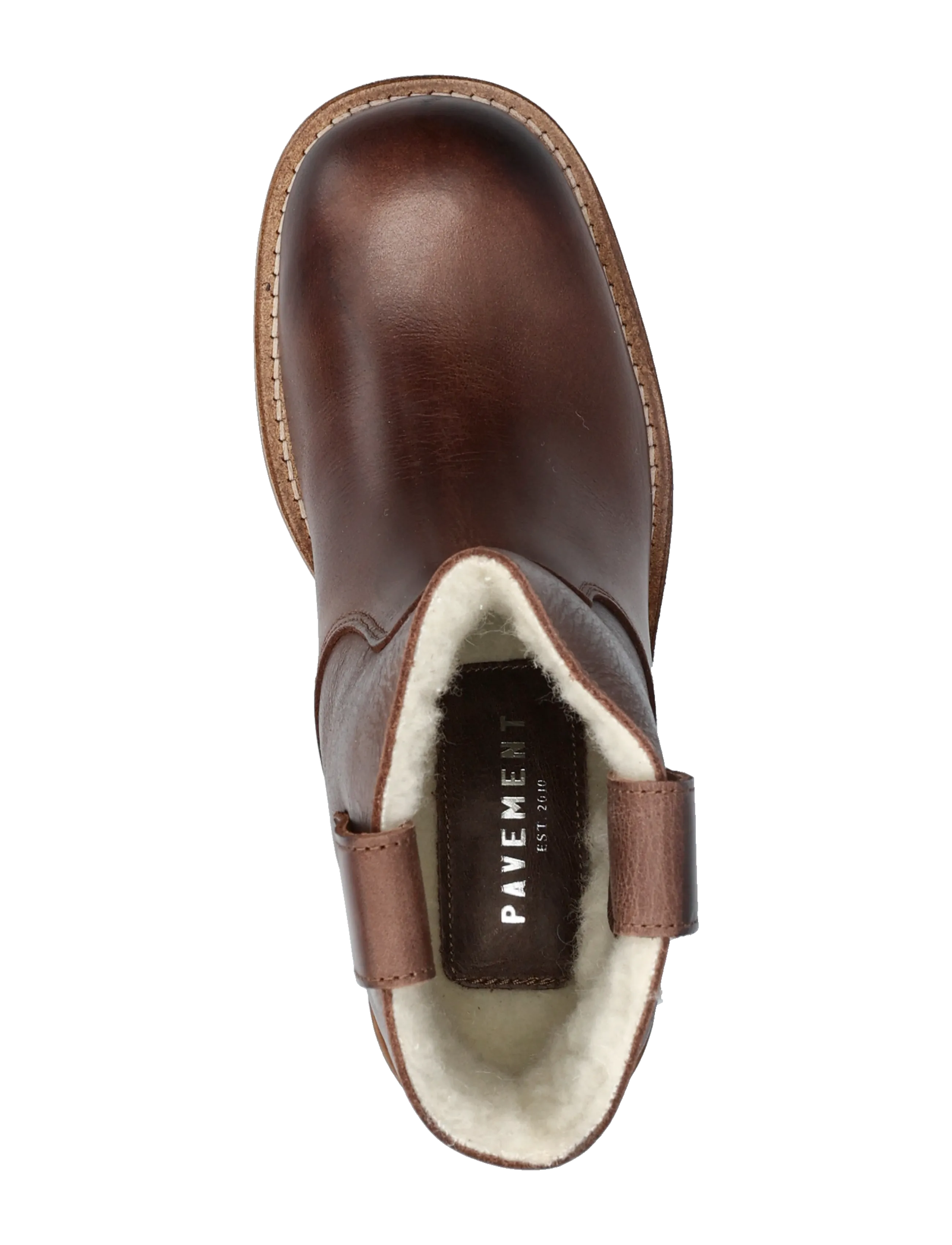 Pavement - Jenny Vintage Wool - korolliset nilkkurit - brown - 3