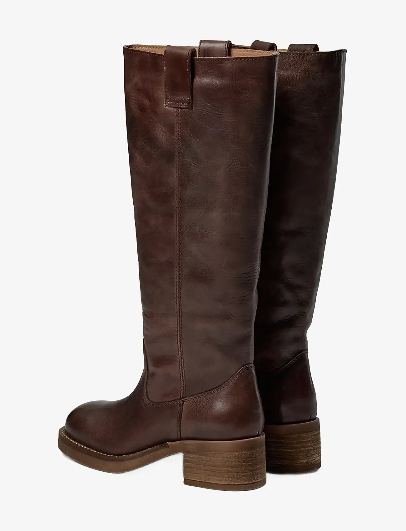 Pavement - Annika Vintage - knähöga stövlar - brown - 2