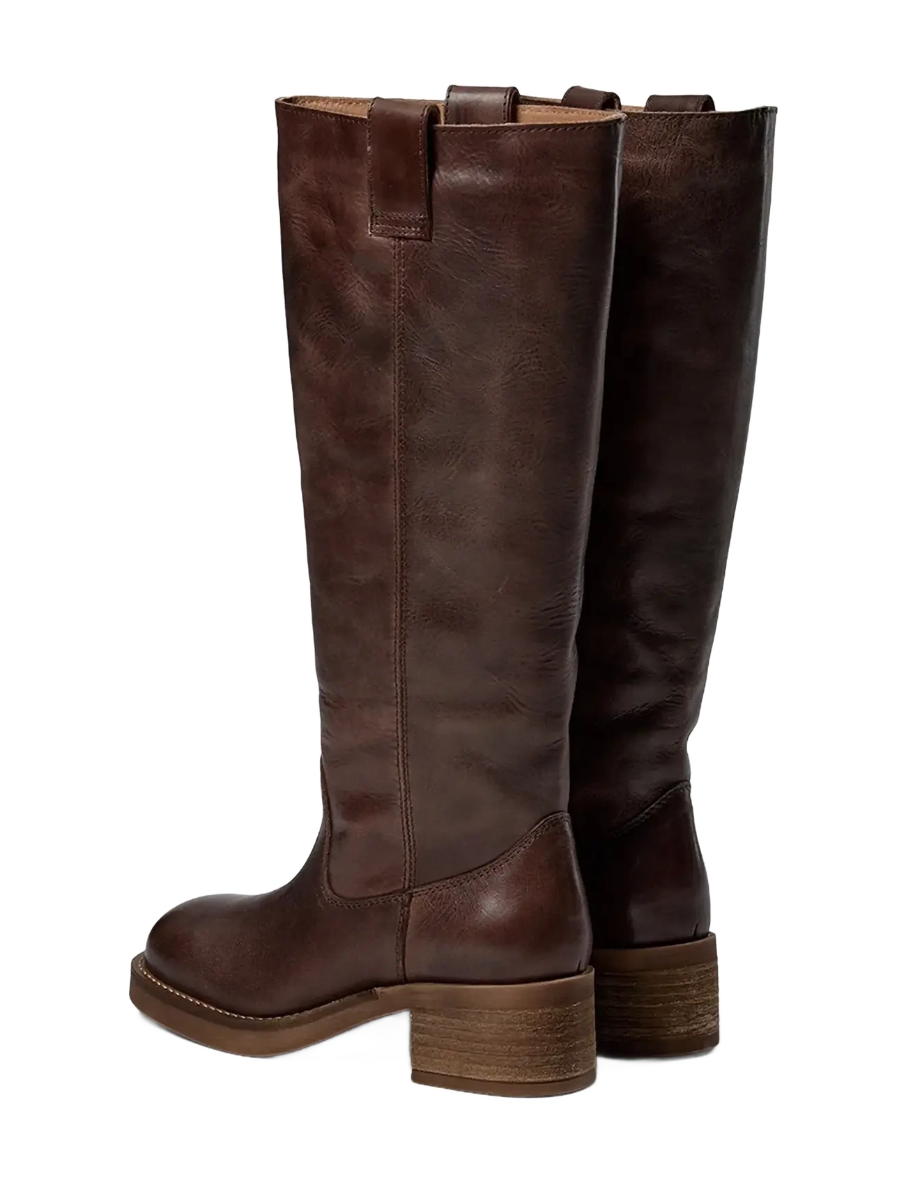 Pavement - Annika Vintage - langskaftede støvler - brown - 2