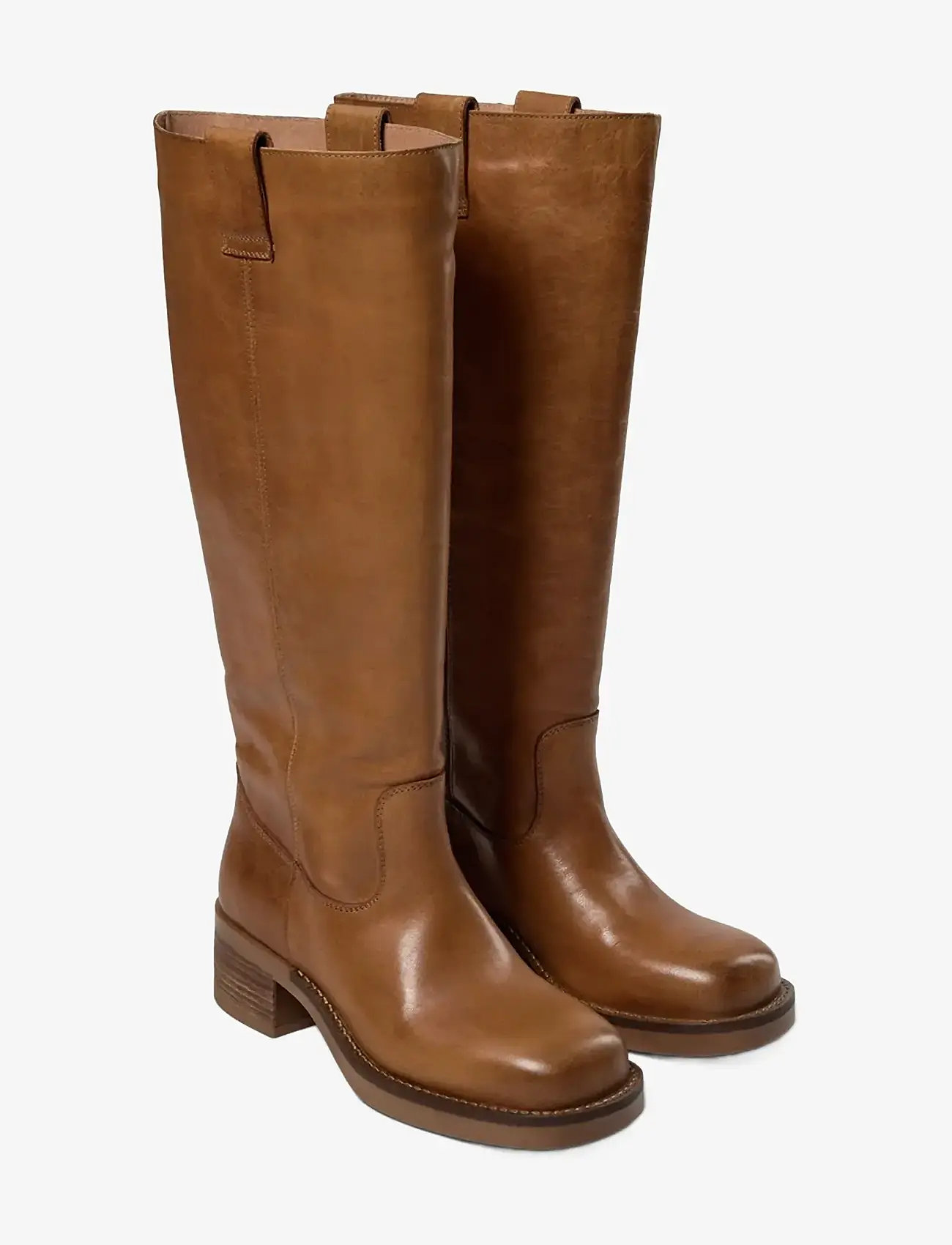 Pavement - Annika Vintage - langskaftede støvler - tan vintage - 1