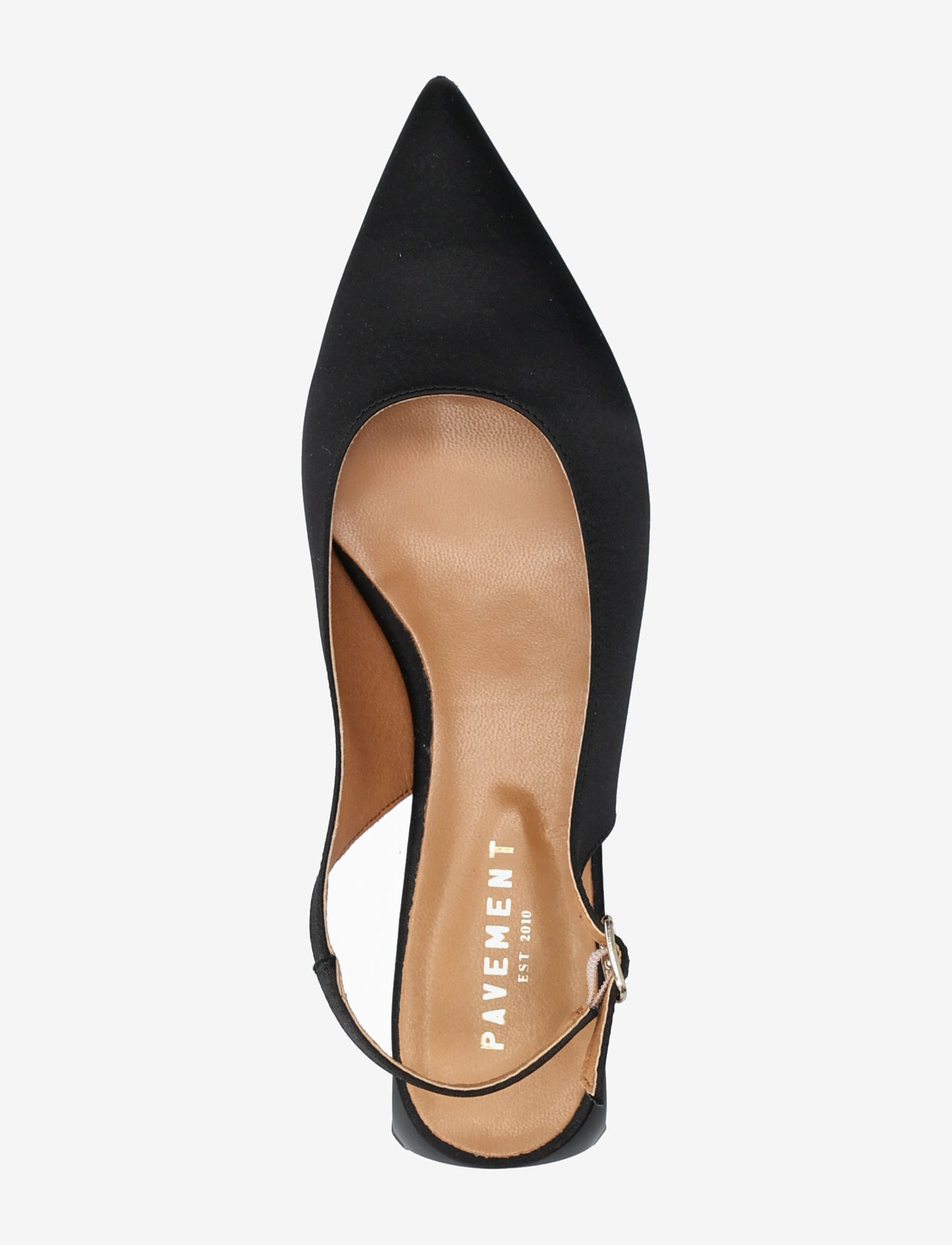 Pavement - Kala - slingbacks - black satin - 3