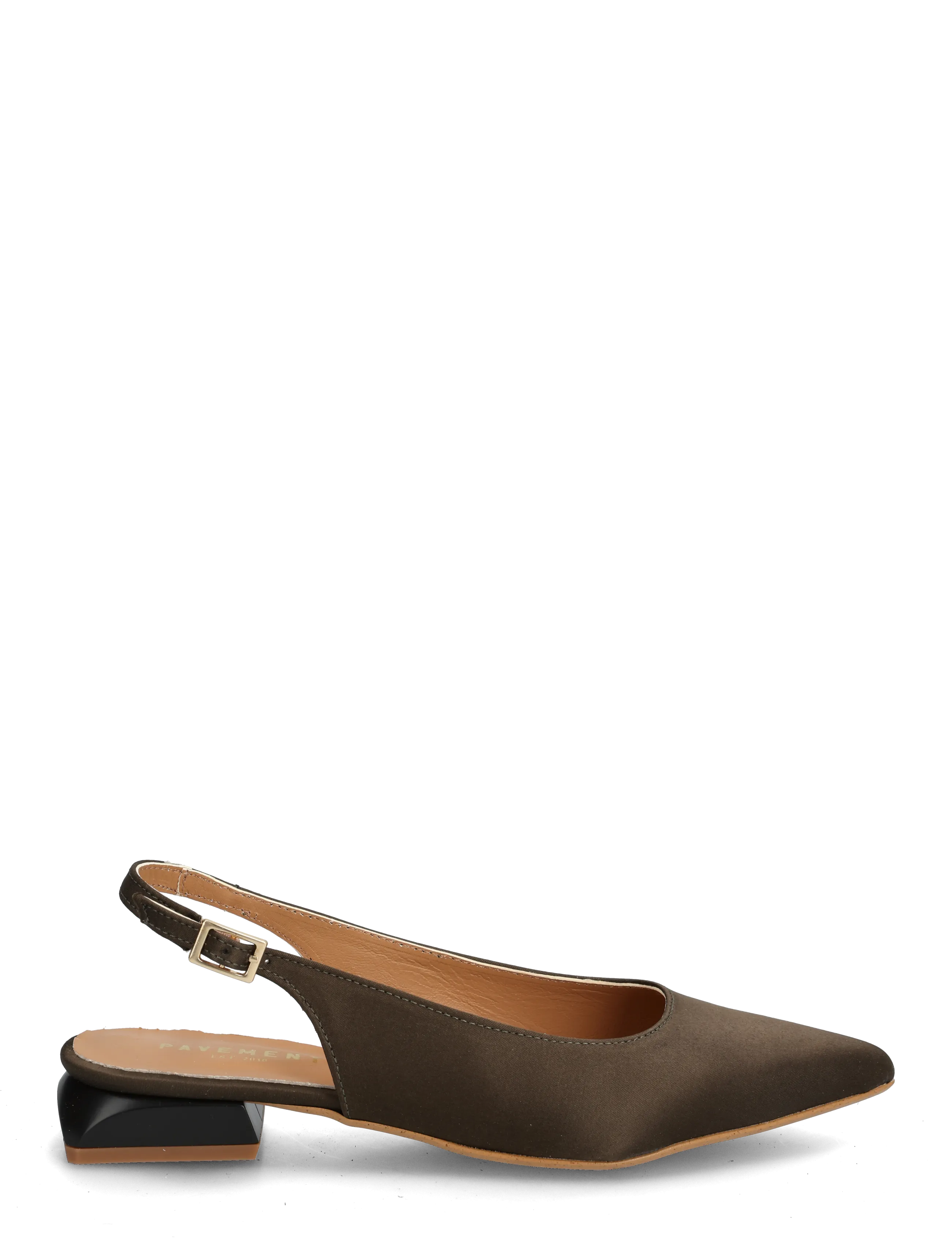 Pavement - Kala - rihmadega kingad - brown satin - 1