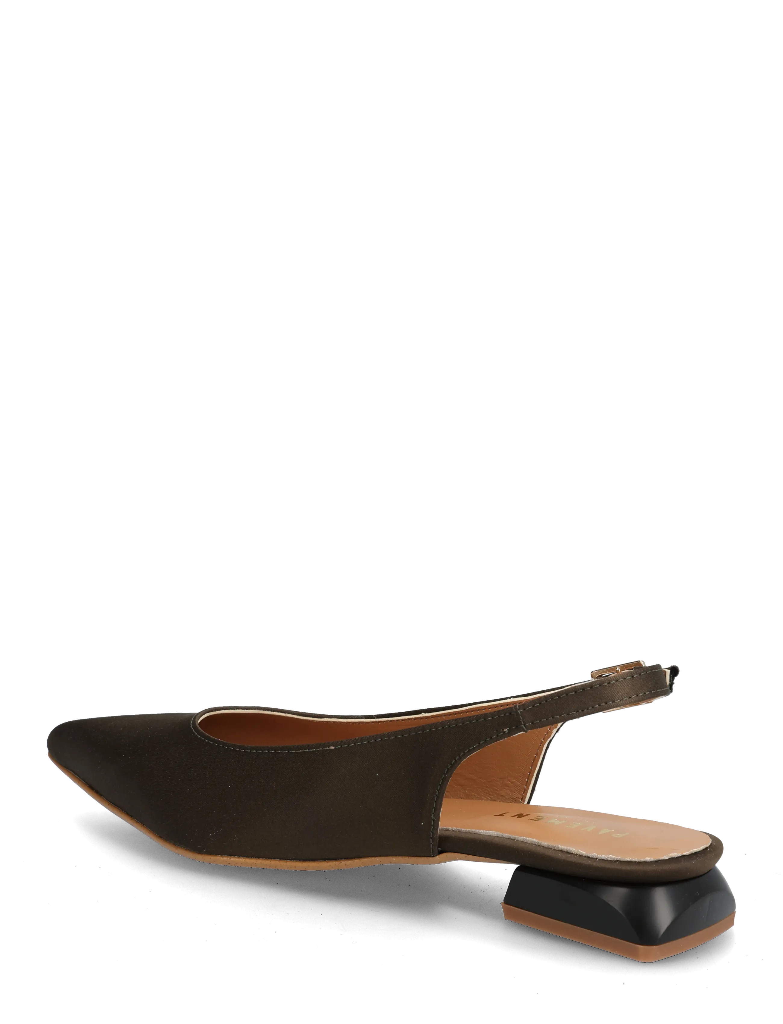 Pavement - Kala - rihmadega kingad - brown satin - 2