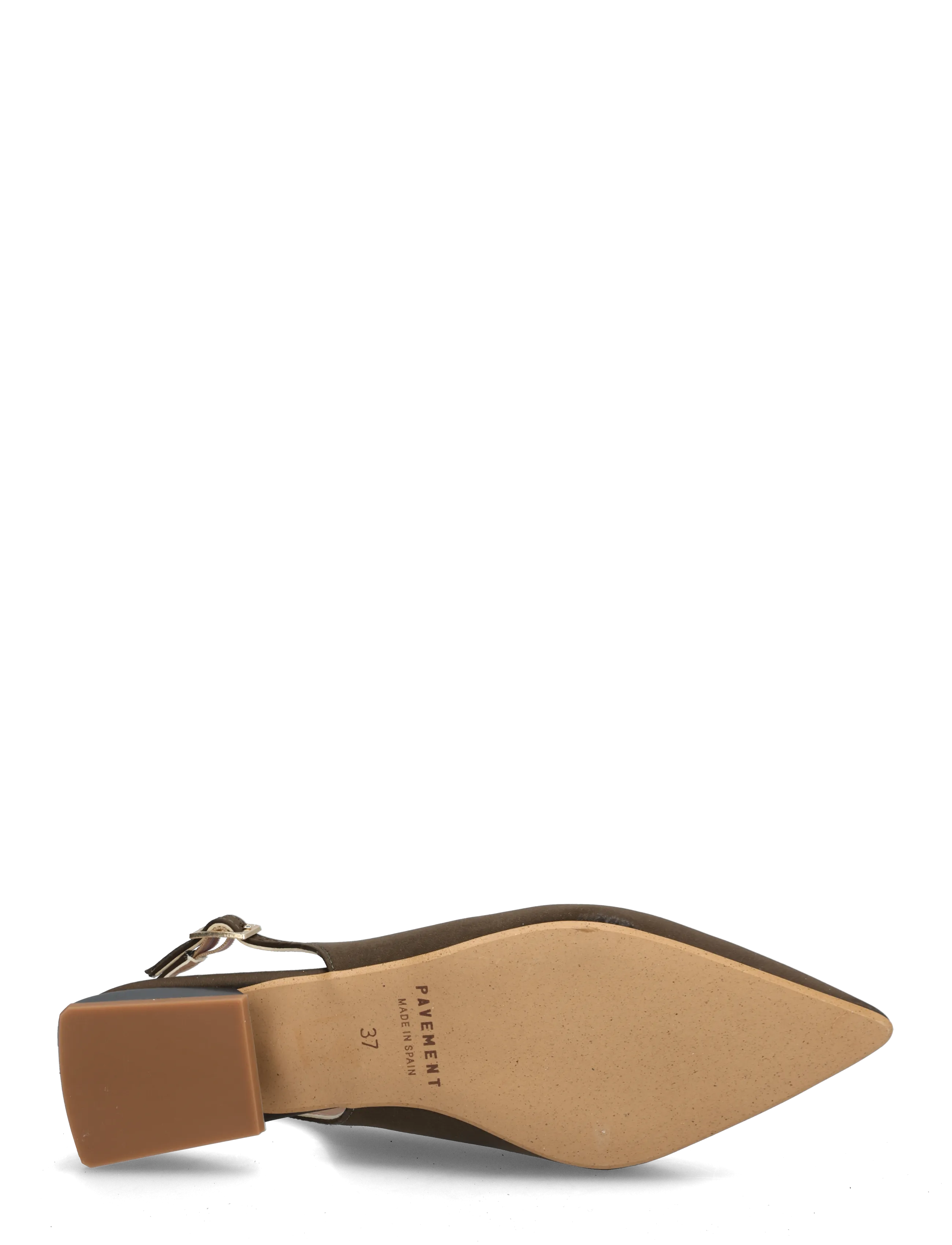 Pavement - Kala - rihmadega kingad - brown satin - 4