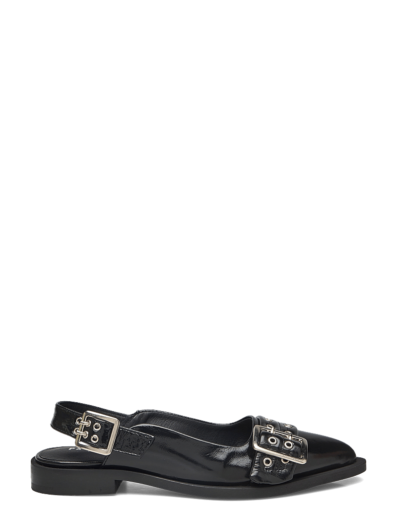 Pavement - Saso Slingback - platta slingbacks - black patent - 1