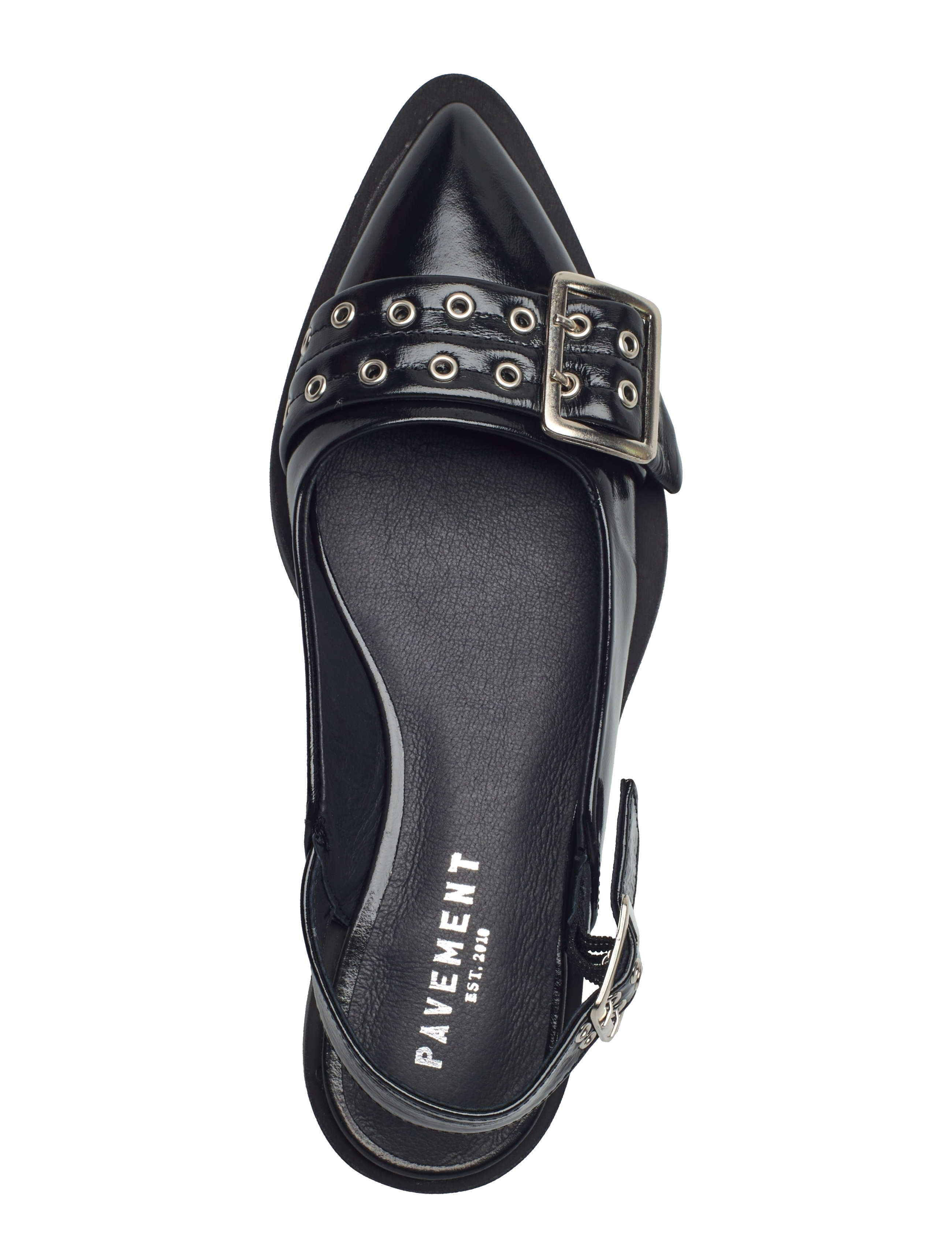 Pavement - Saso Slingback - naisten - black patent - 3