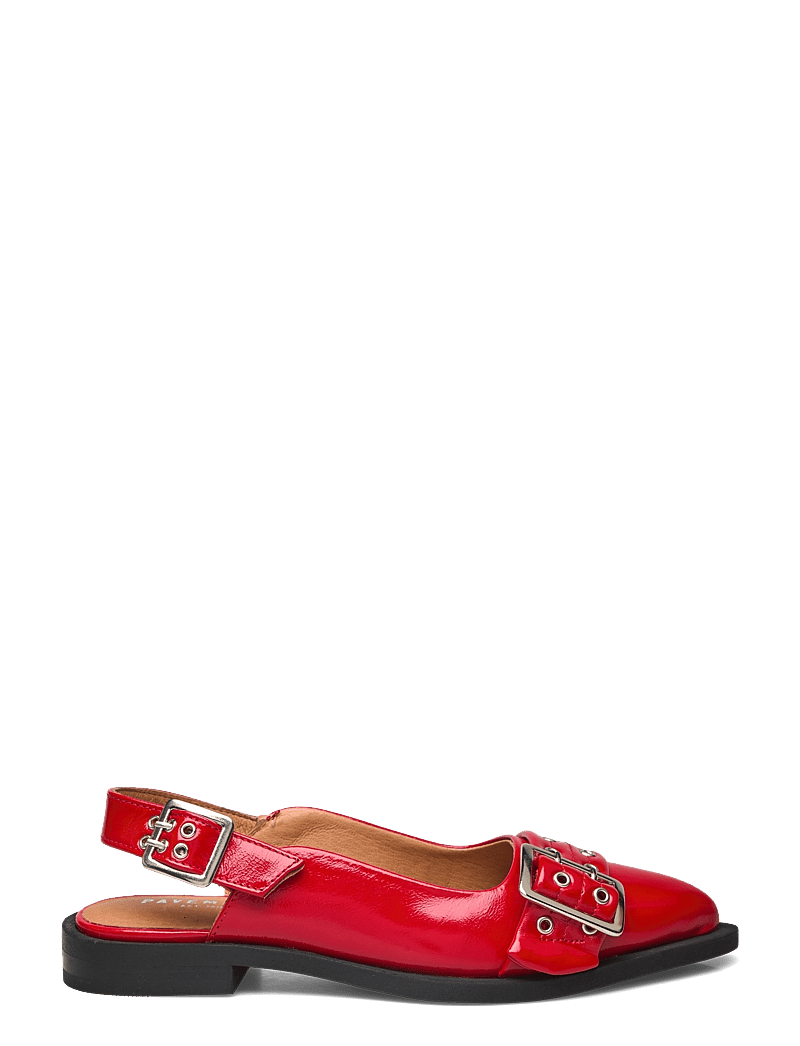 Pavement - Saso Slingback - flache slingbacks - red patent - 1