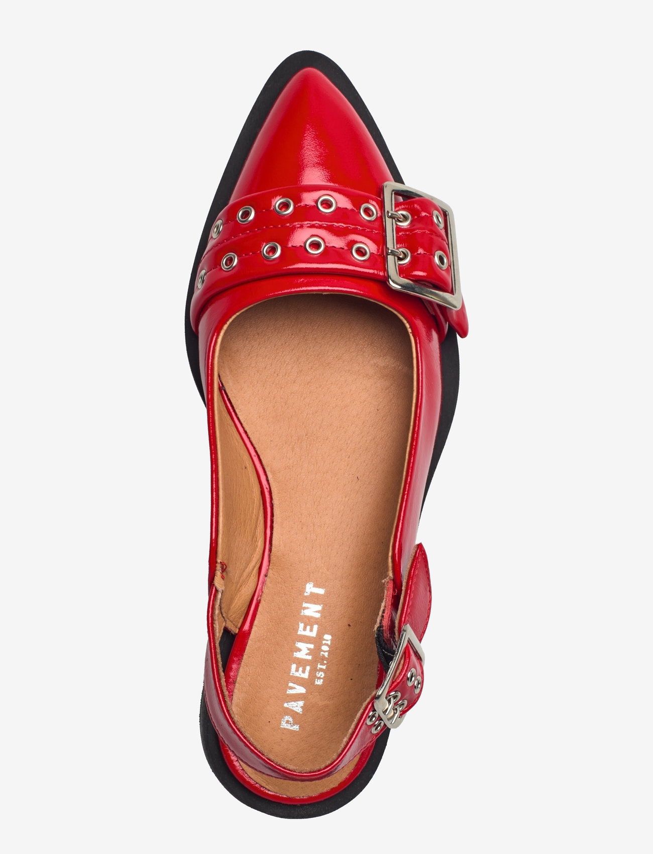 Pavement - Saso Slingback - women - red patent - 3