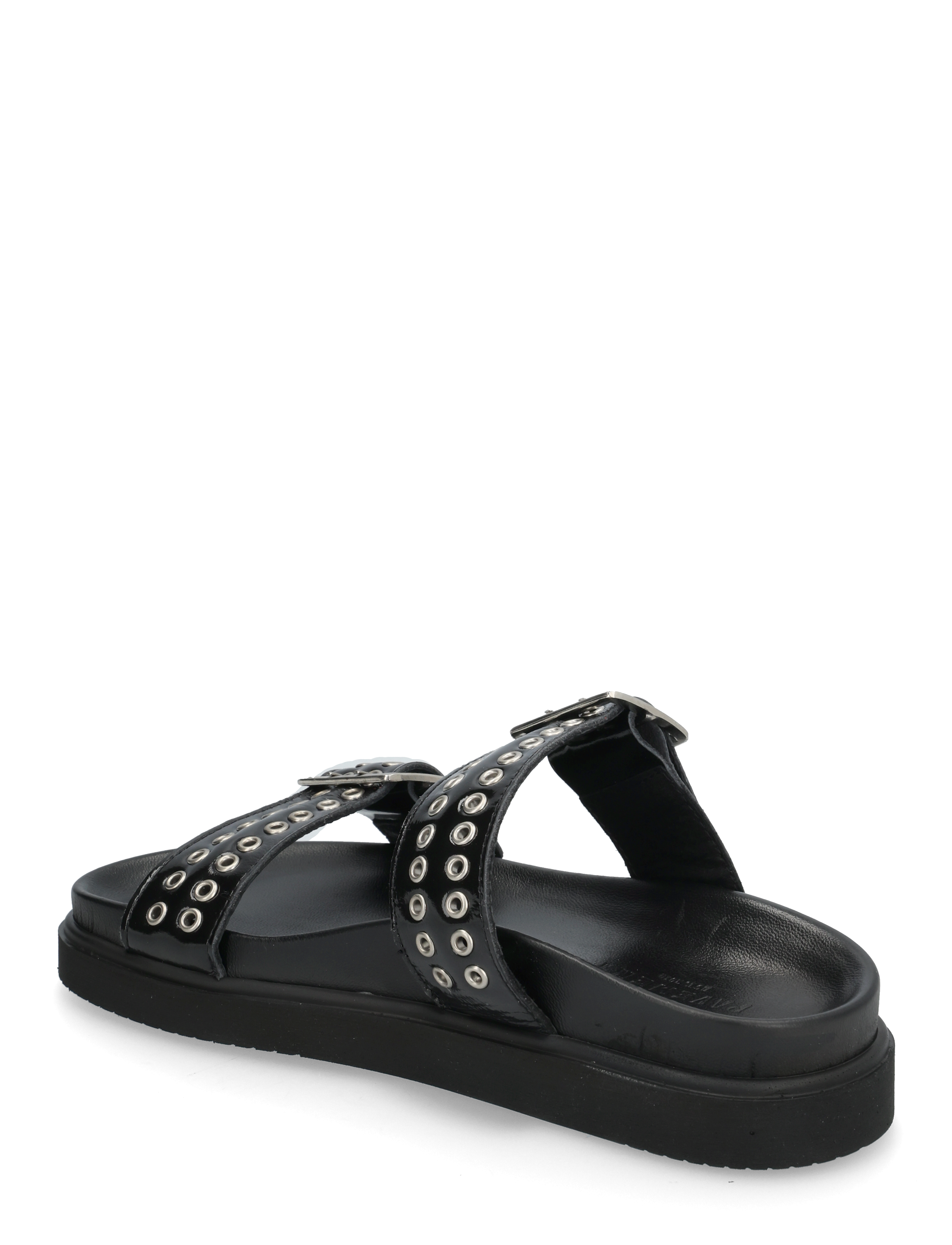 Pavement - Augusta - kontsata sandaalid - black patent - 2