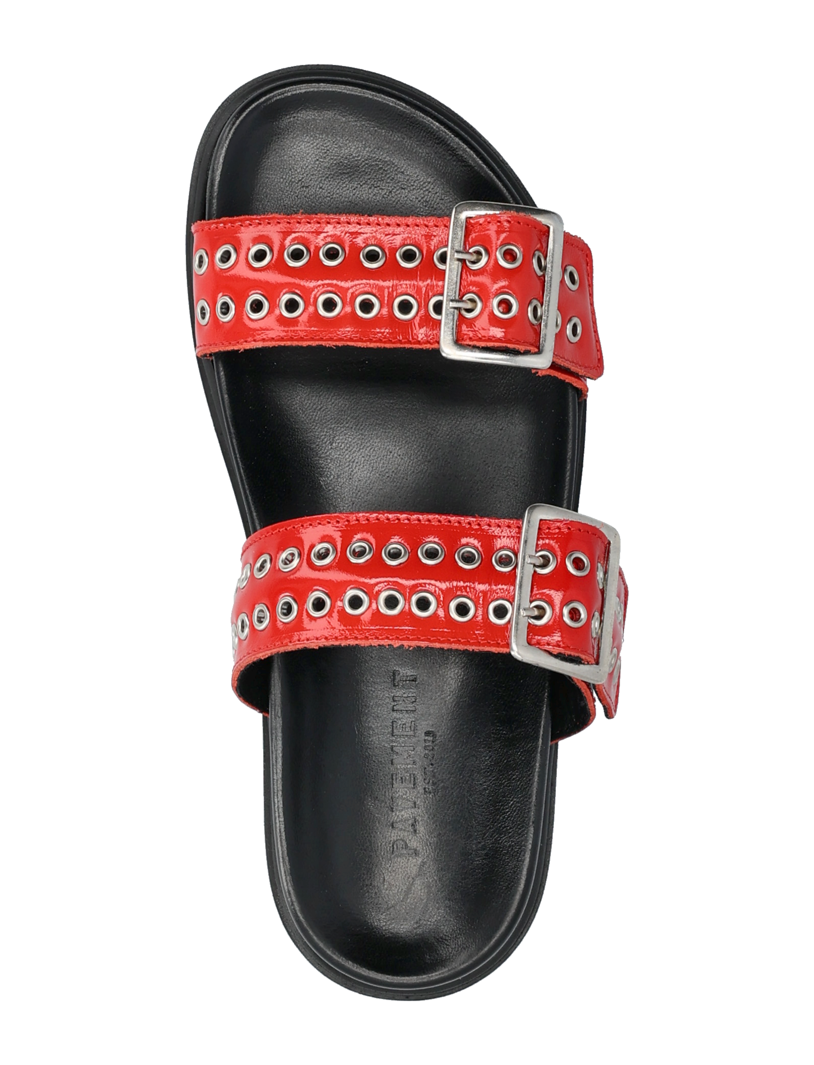 Pavement - Augusta - matalat sandaalit - red patent - 3