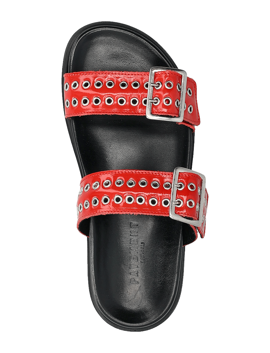 Pavement - Augusta - flade sandaler - red patent - 3
