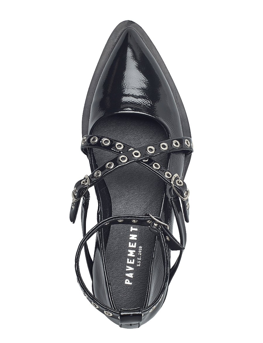 Pavement - Thyra - besondere anlässe - black patent - 4