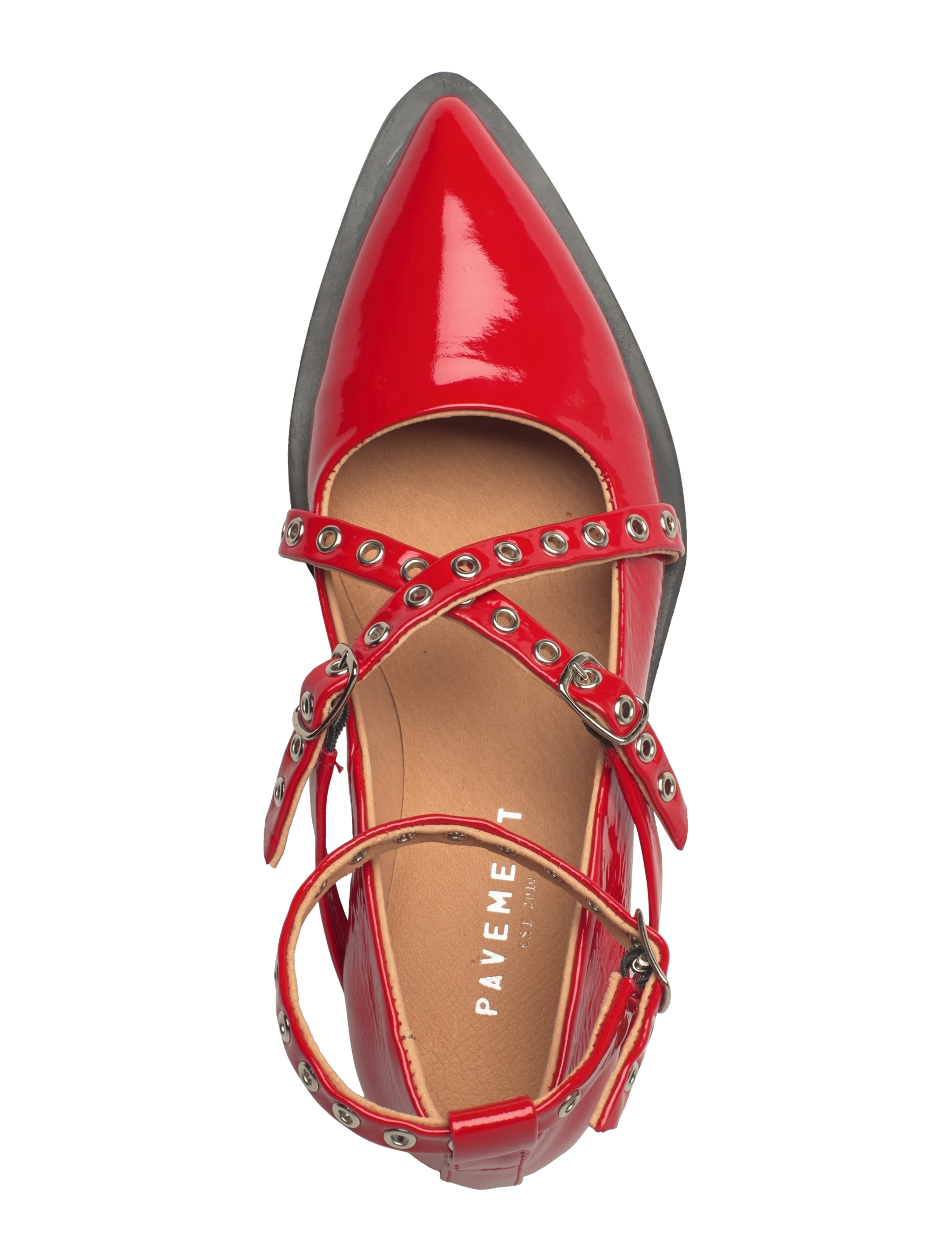 Pavement - Thyra - ypatingos progos - red patent - 4