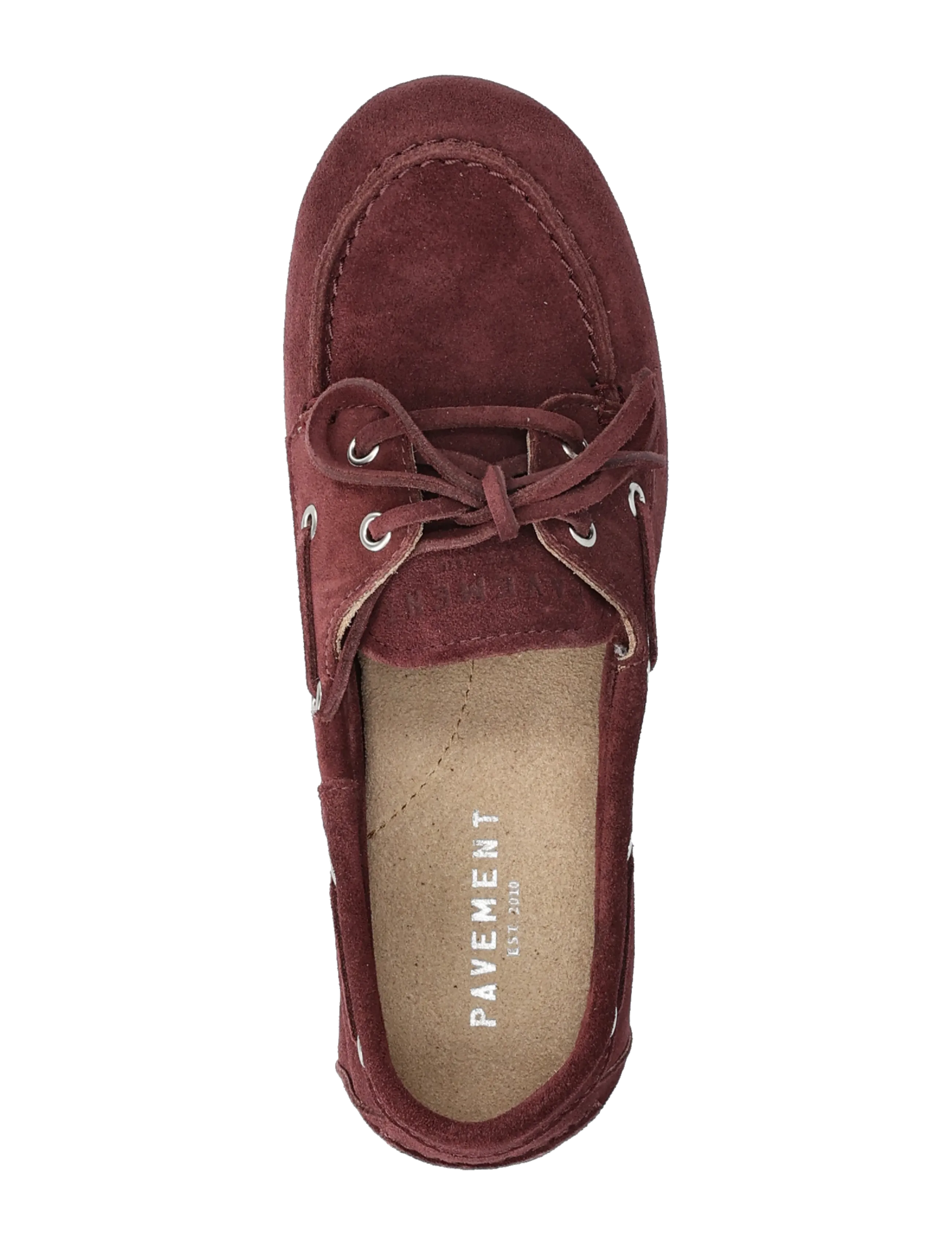 Pavement - Marin - loafers - bordeaux suede - 3