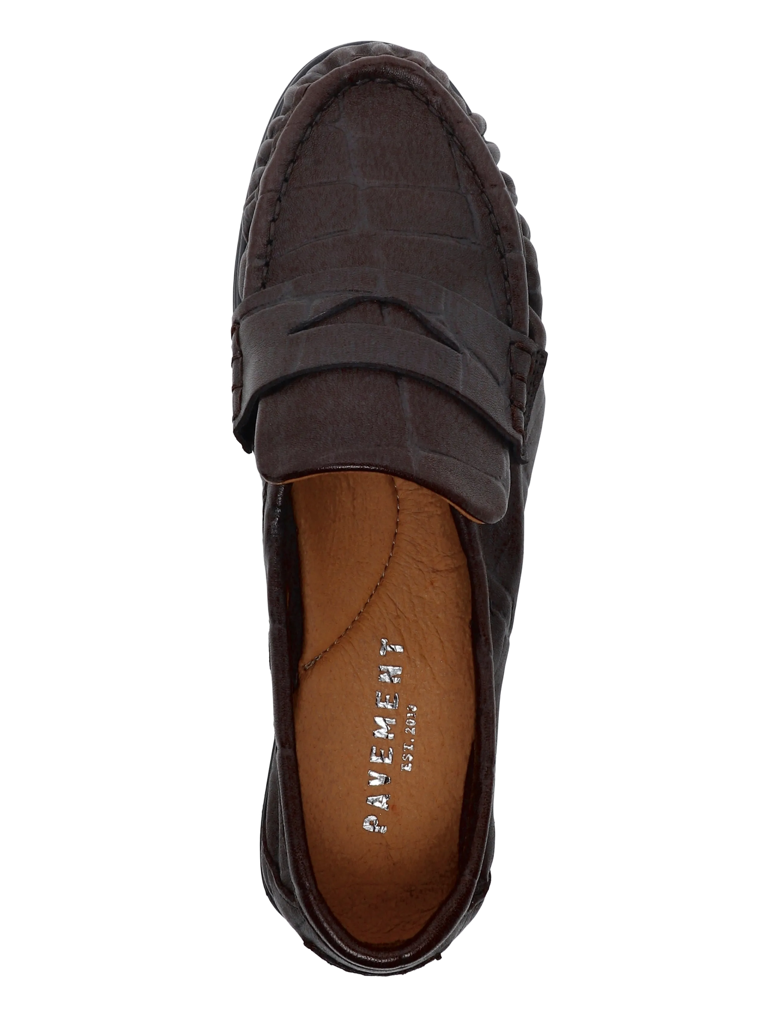 Pavement - PAElmira Croco - brown - 2
