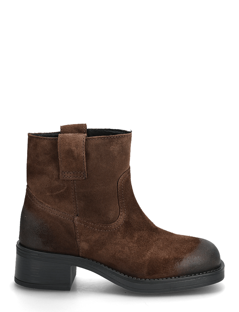 Pavement - Jenny Suede - ankelboots med hæl - brown suede - 1