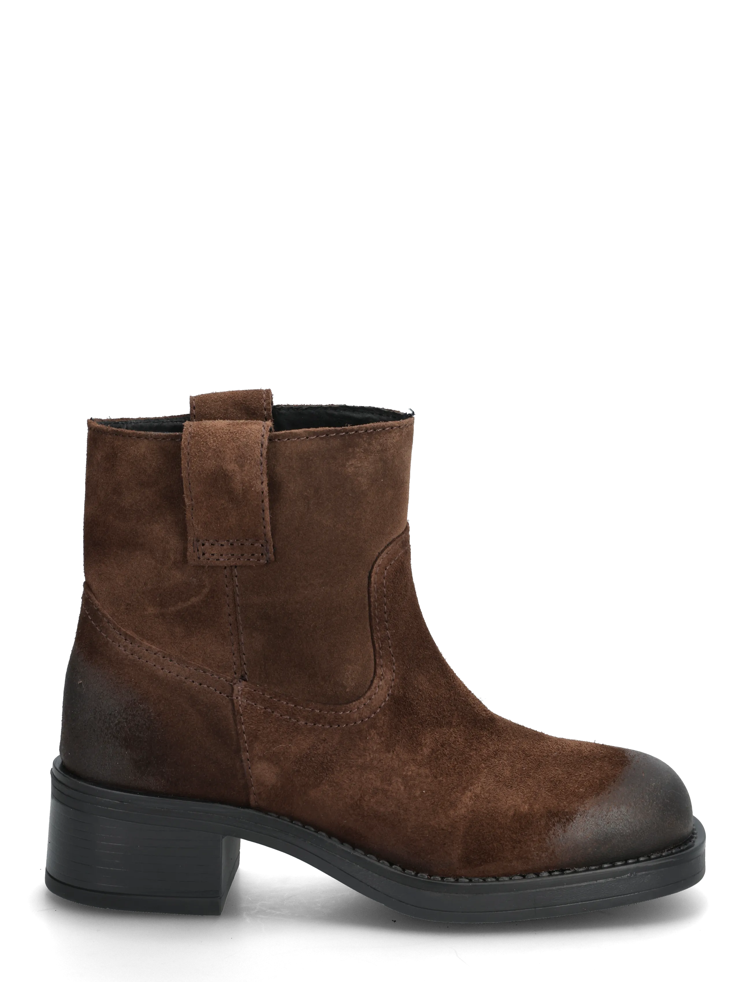 Pavement - PAJenny Suede - kontsaga poolsaapad - brown suede - 1
