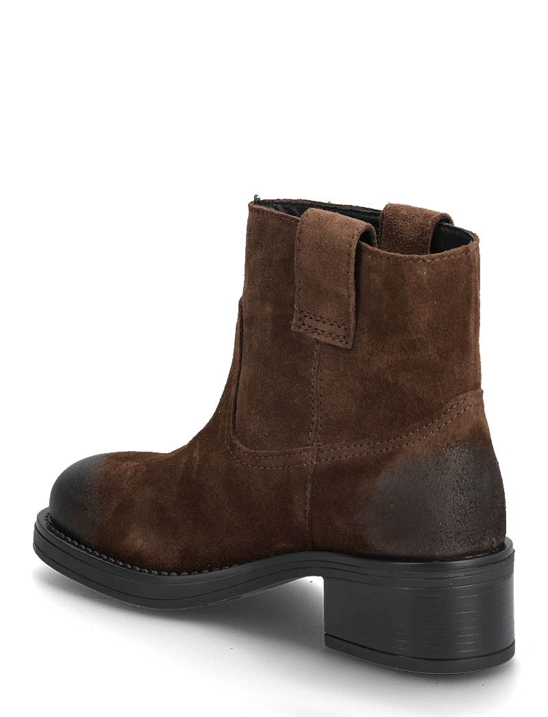 Pavement - Jenny Suede - ankelboots med hæl - brown suede - 2