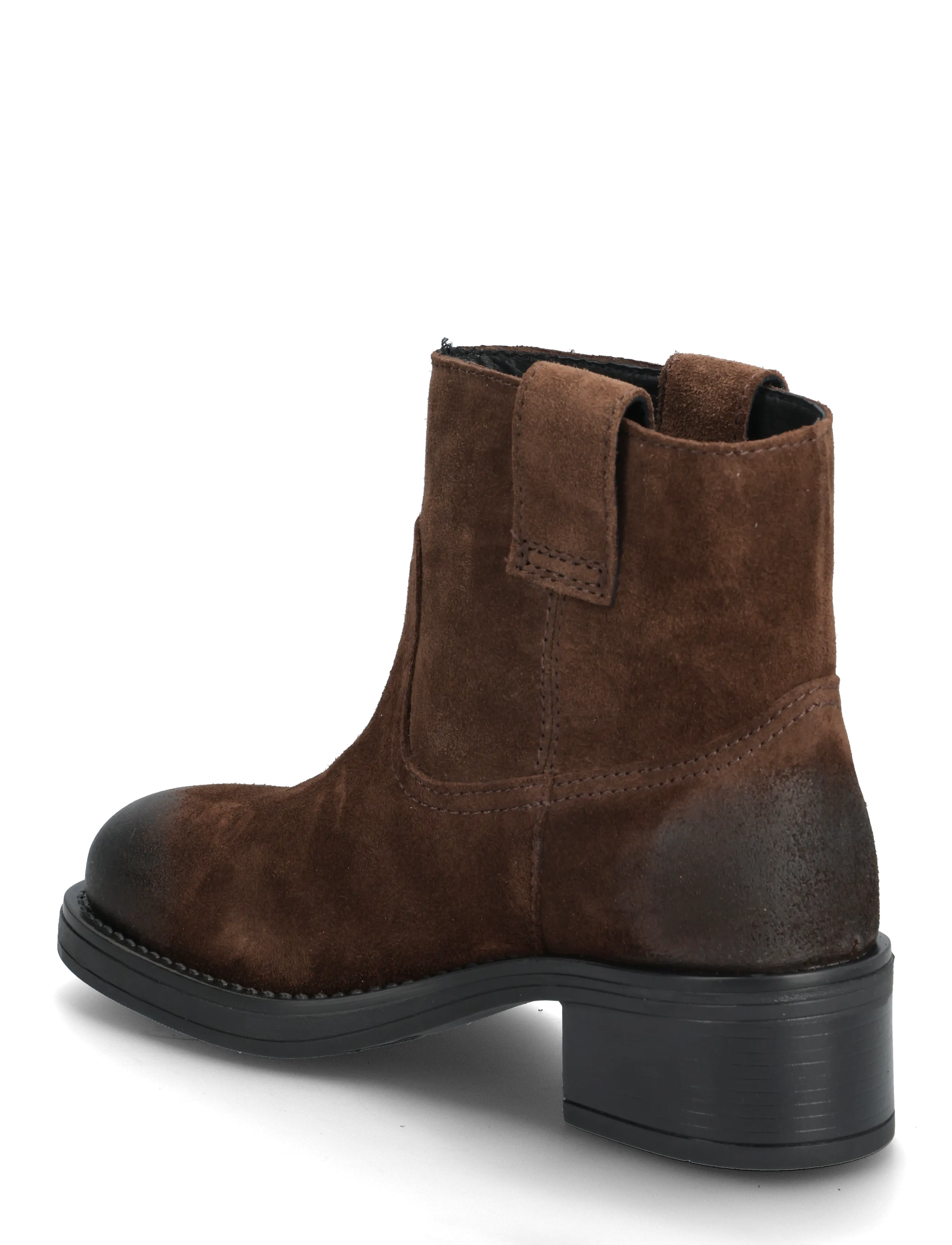 Pavement - PAJenny Suede - kontsaga poolsaapad - brown suede - 2