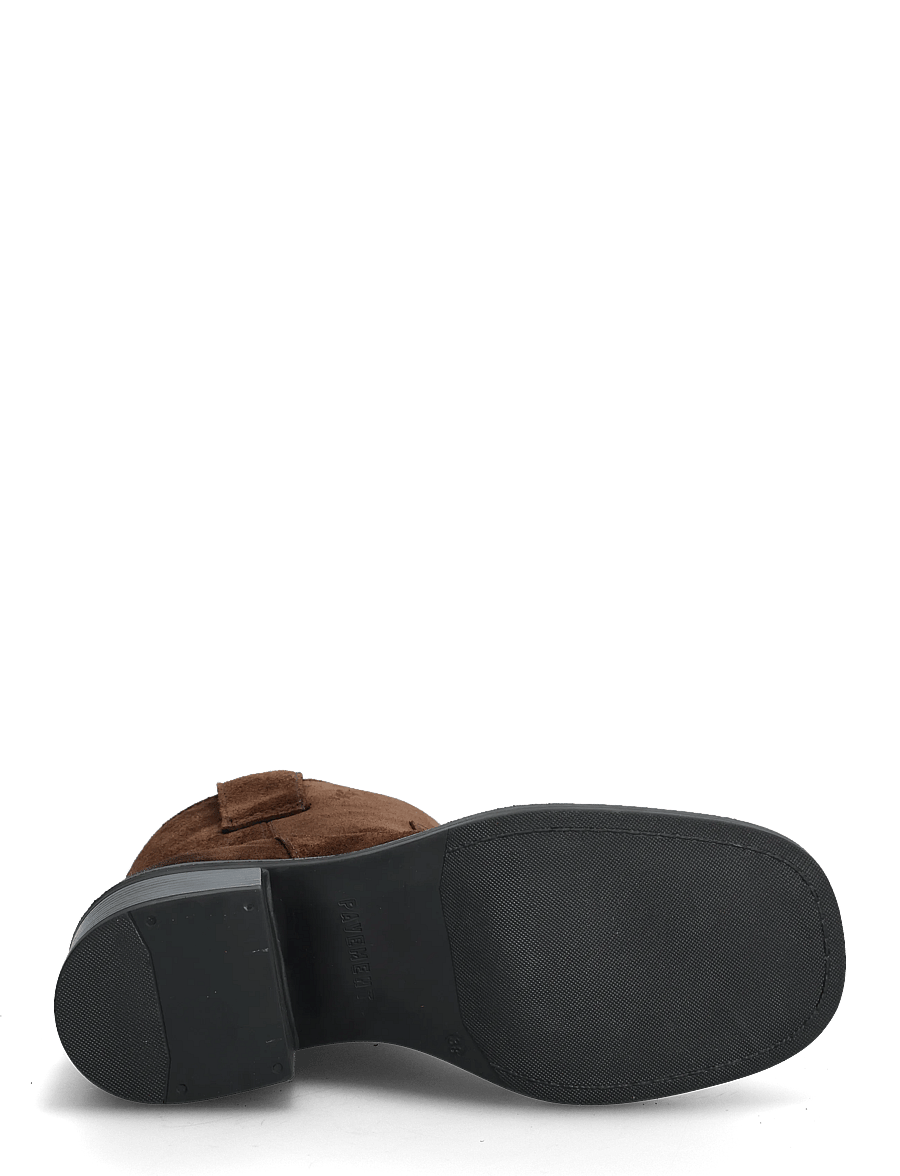 Pavement - PAJenny Suede - stiefeletten mit absatz - brown suede - 4