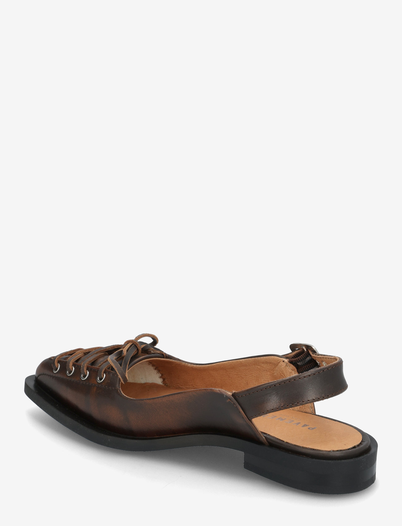 Pavement - Athena Slingback - platta slingbacks - brown matte - 2