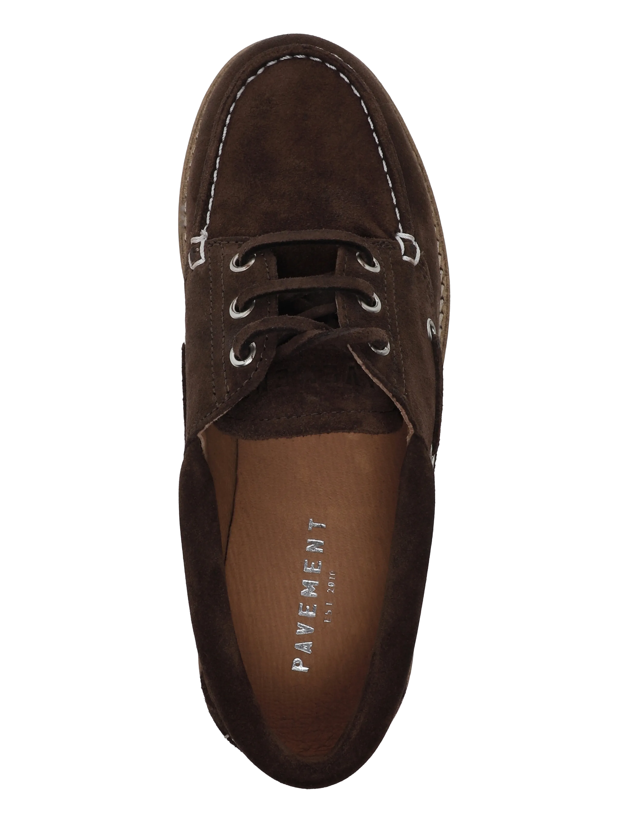 Pavement - PAAlvina Suede - purjekingad - brown oil - 2