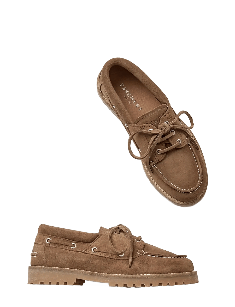 Pavement - PAAlvina Suede - boat shoes - taupe suede - 4