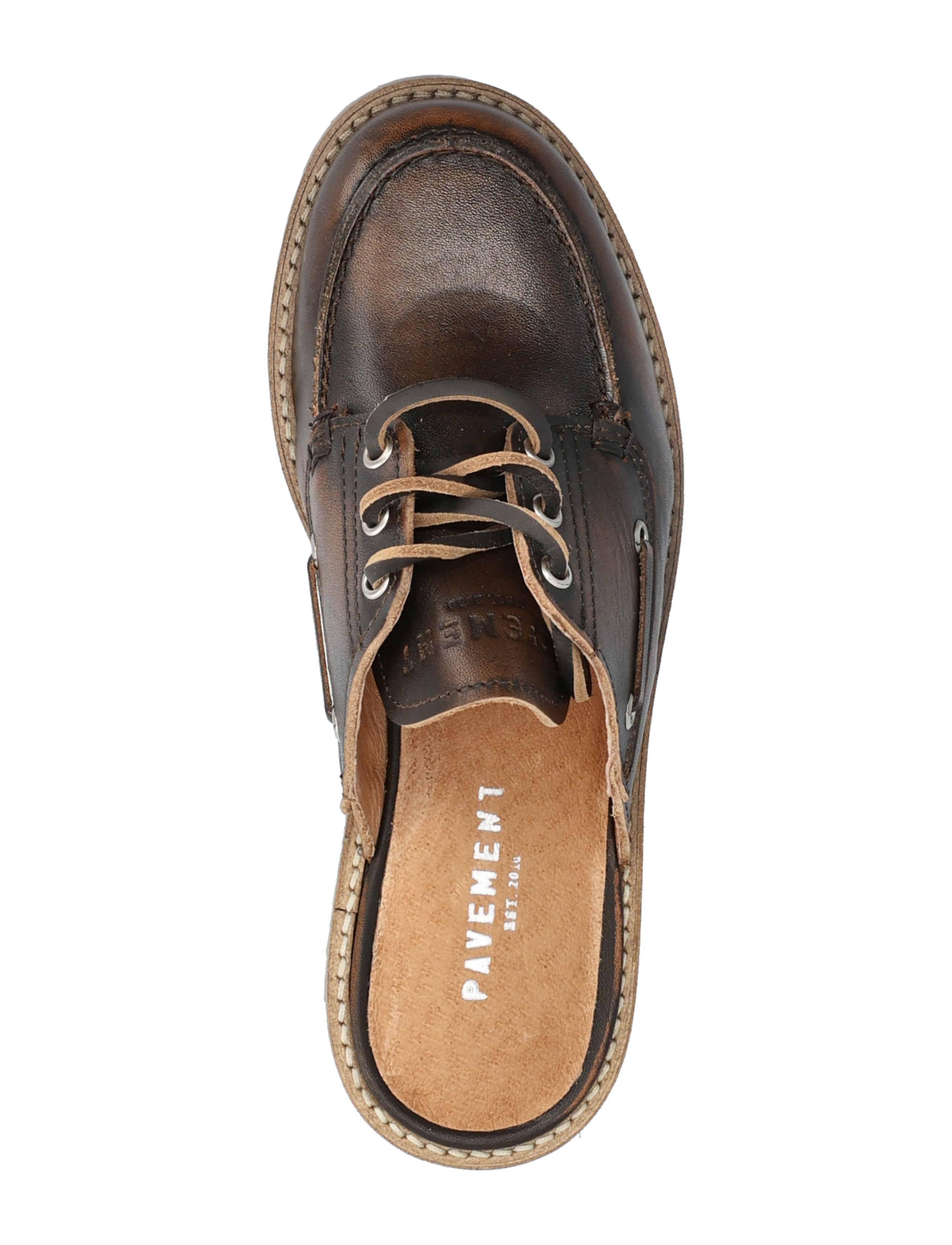 Pavement - Erna - platta mules - brown - 3