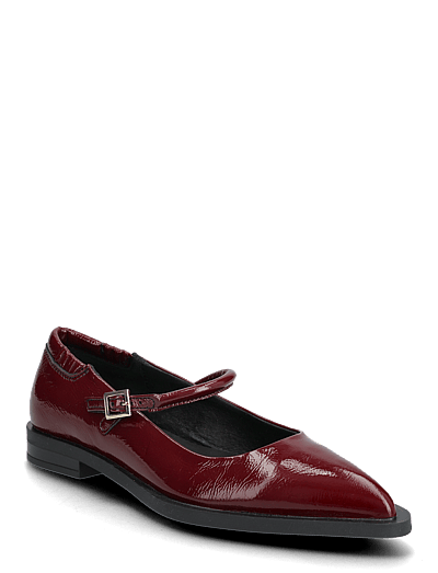 Pavement Palma Patent - Ballerinaskor - BORDEAUX PATENT / red