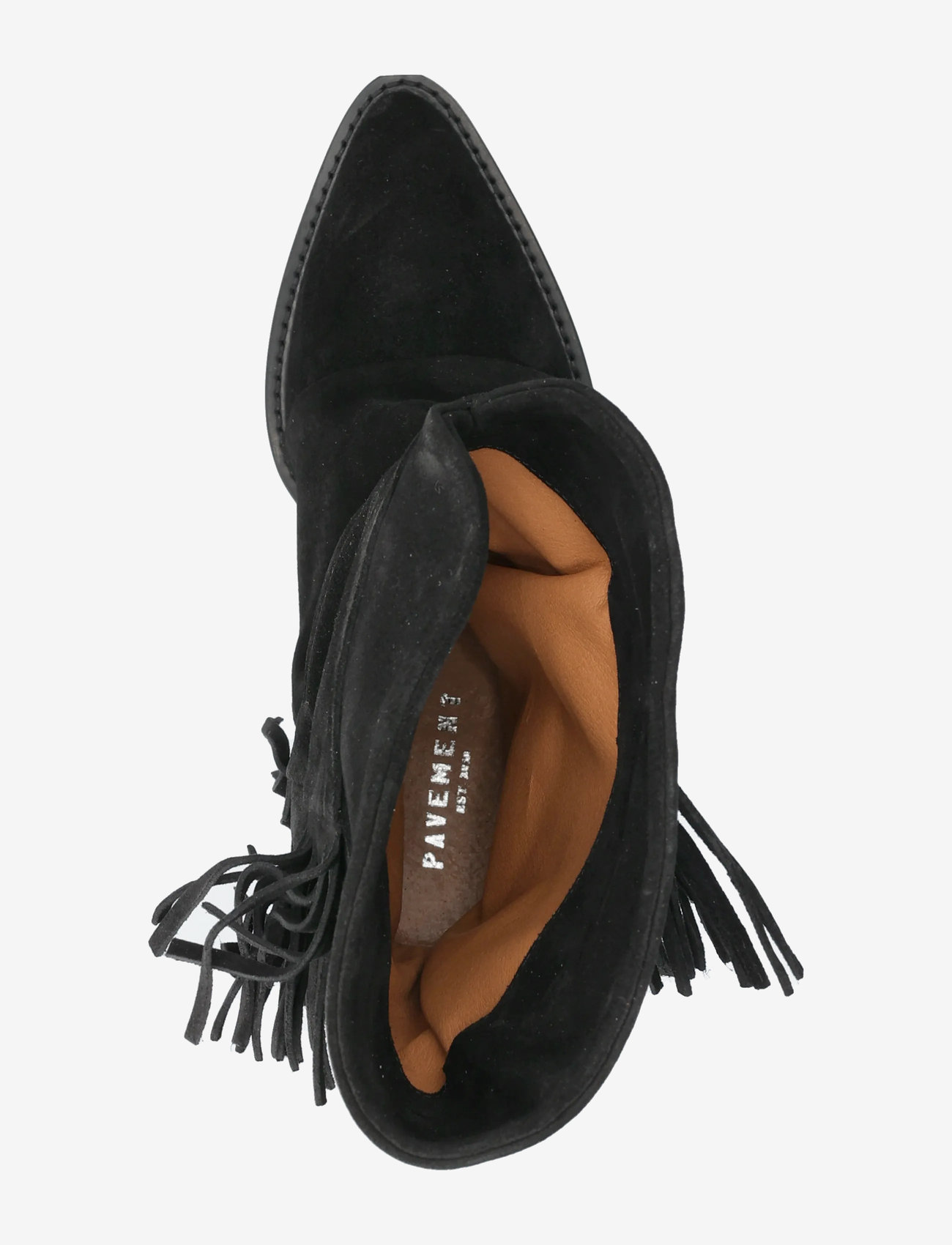 Pavement - Gale - knähöga stövlar - black suede - 3