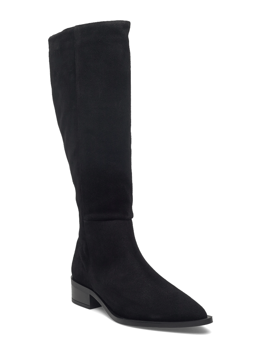 Pavement - PAFinka - knähöga stövlar - black suede - 0
