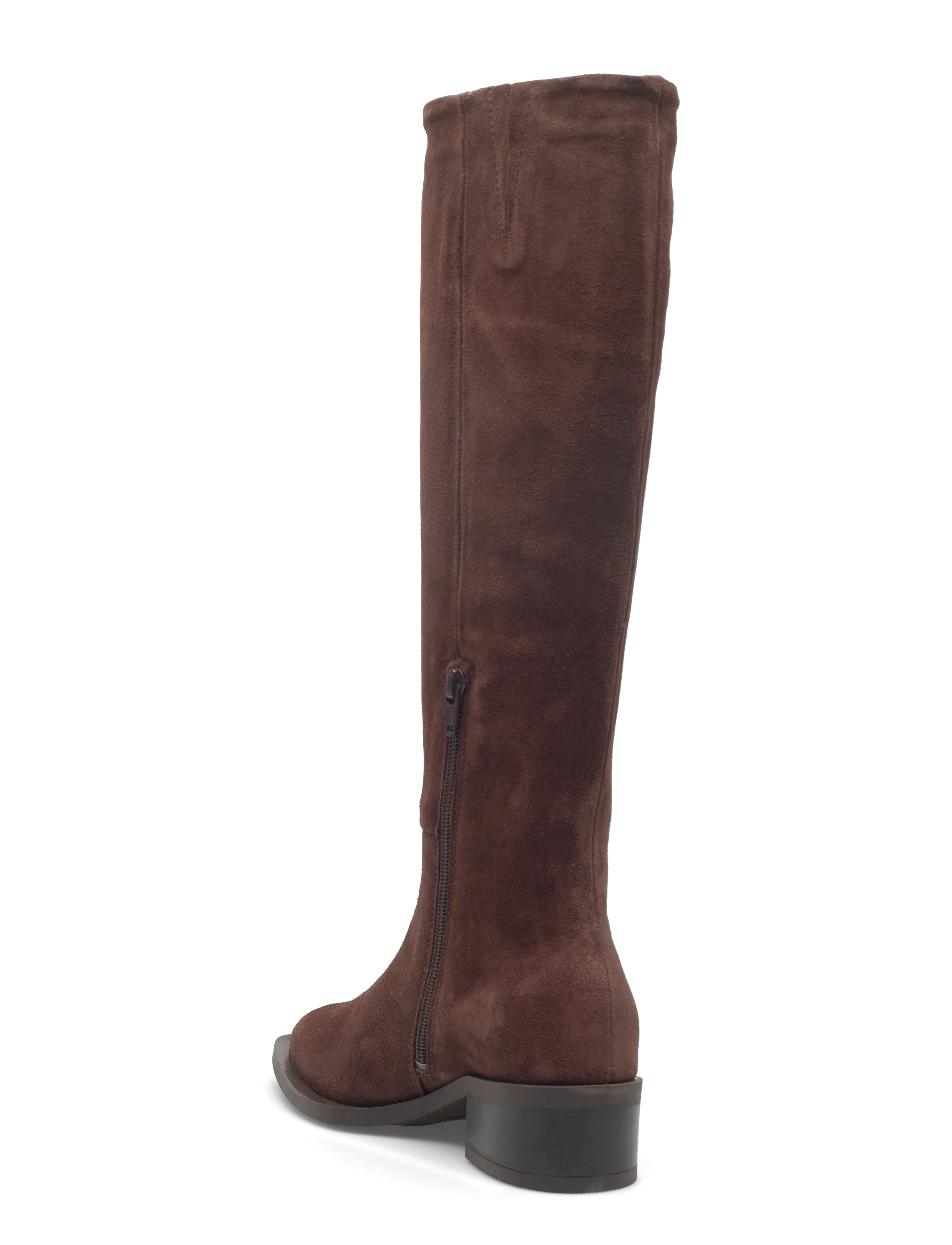 Pavement - PAFinka - langskaftede støvler - brown suede - 2