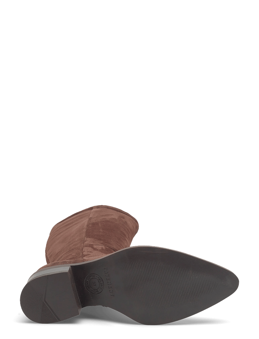 Pavement - PAFinka - kniehohe stiefel - brown suede - 4