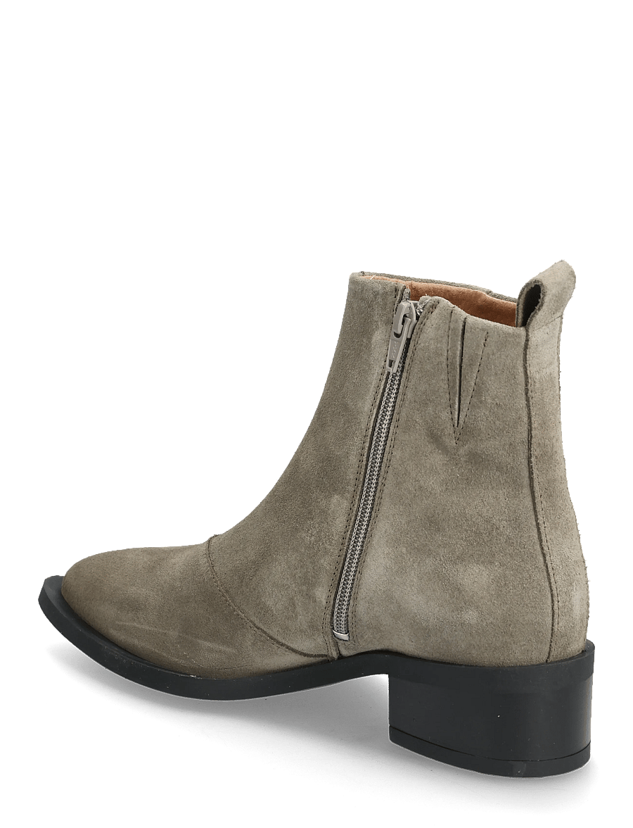 Pavement - Elva Suede - stiefeletten mit absatz - dust green suede - 2