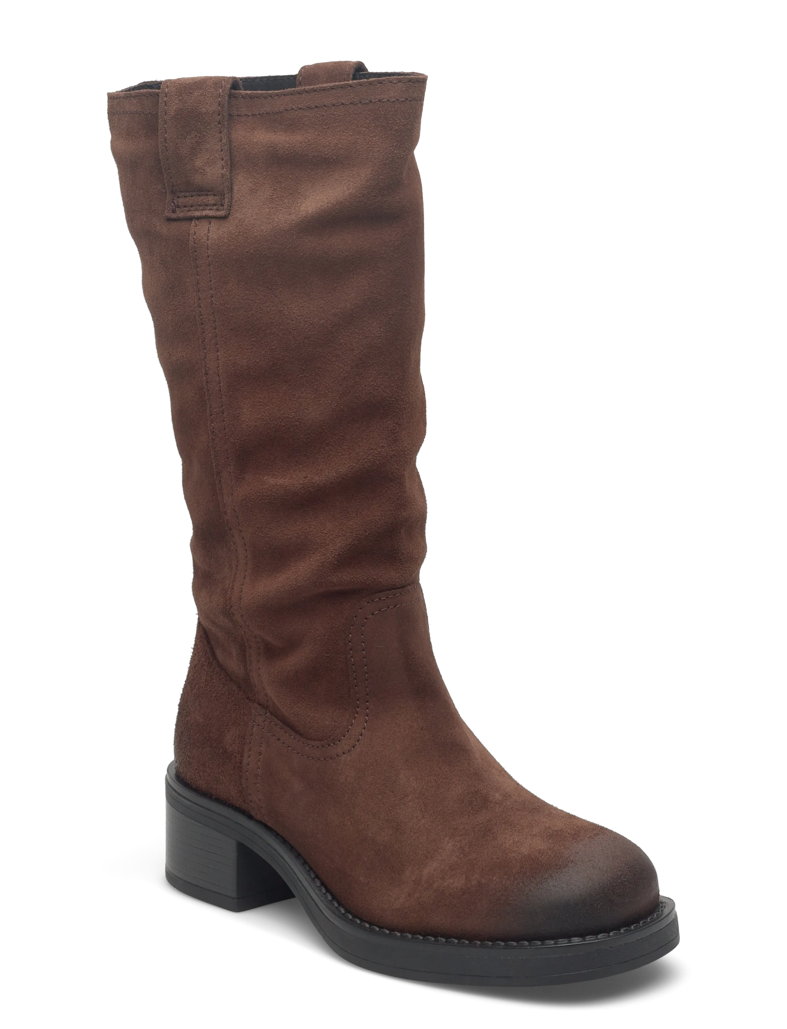 Pavement Paanneli Suede, 39, Boots, Braun - Long, Frauen