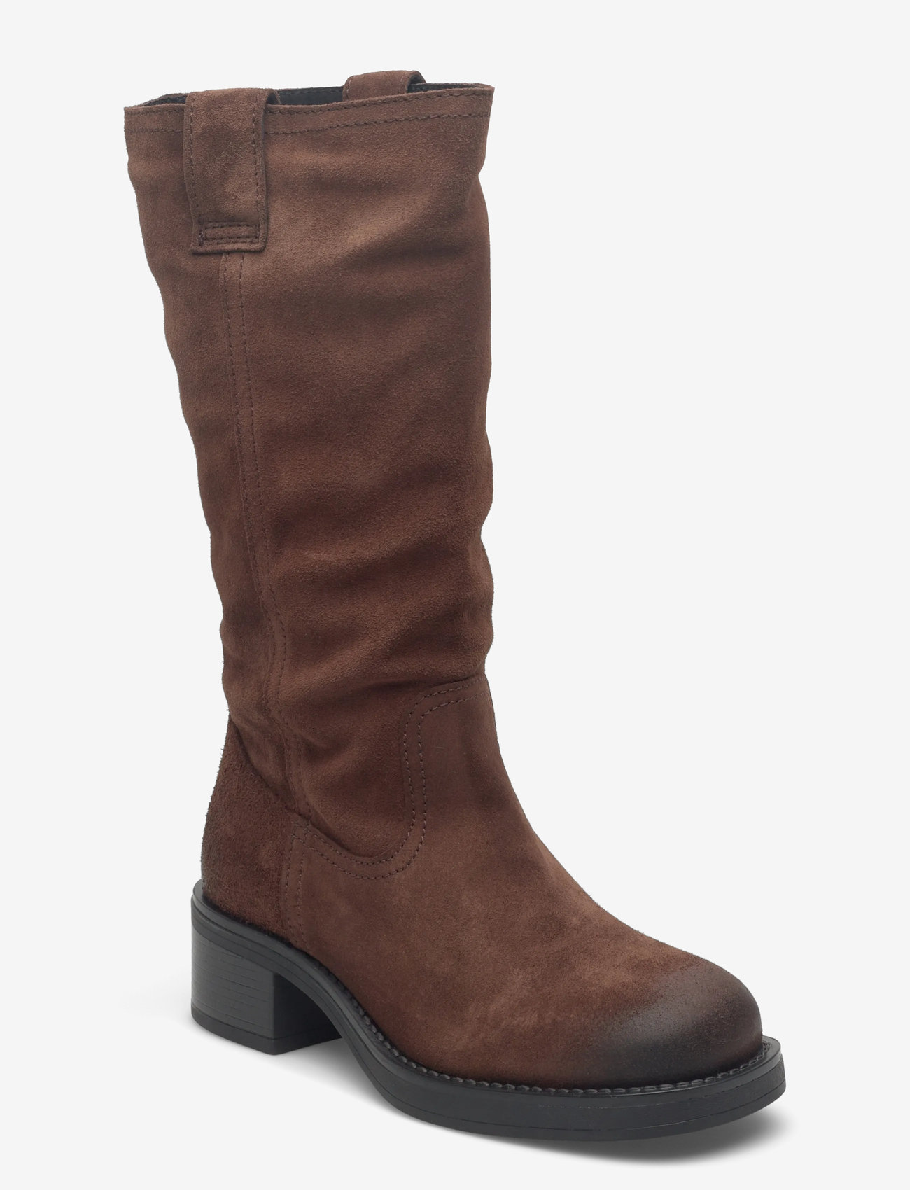 Pavement - Anneli Suede - knee high boots - brown suede - 0