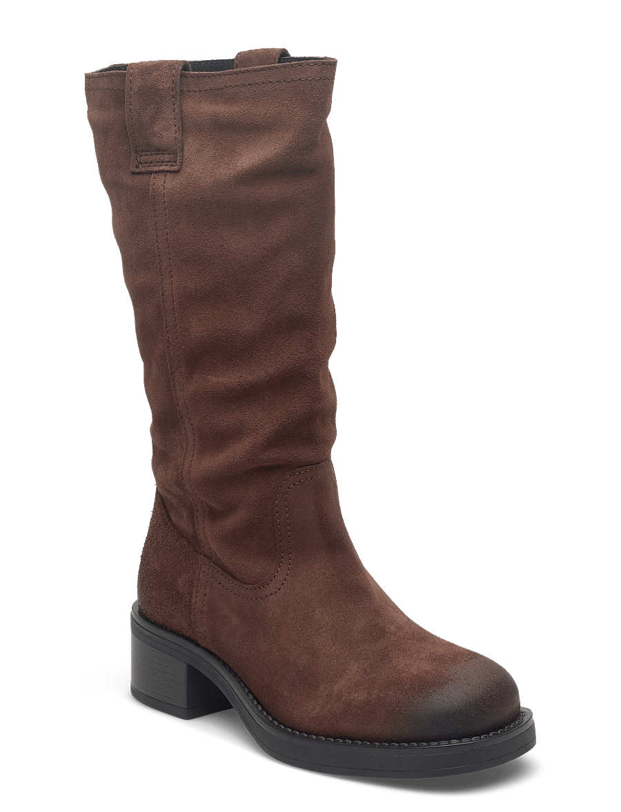Pavement - PAAnneli Suede - knee high boots - brown suede - 0