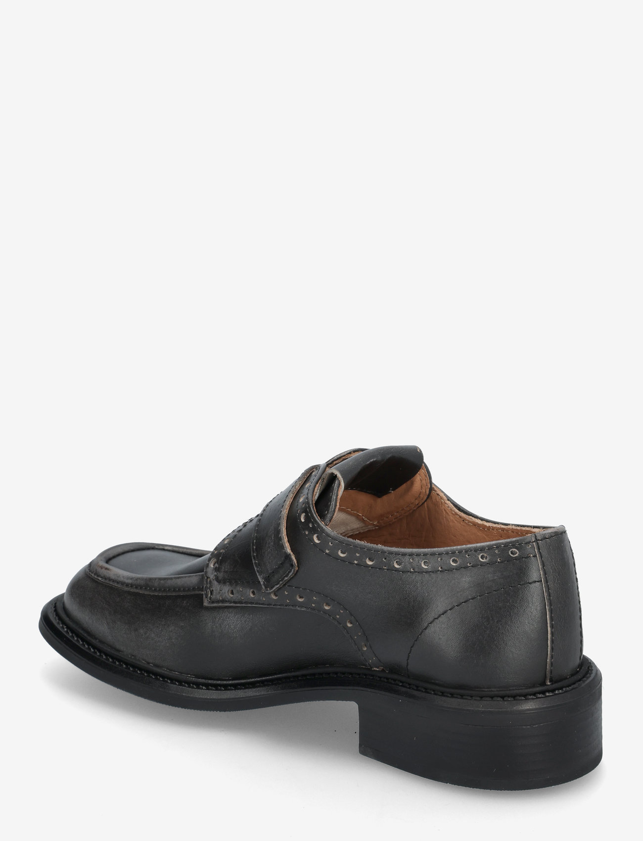 Pavement - Soley - heeled loafers - black matte - 2