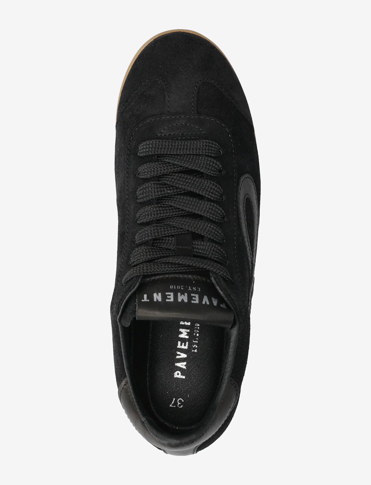 Pavement - PAJuno - lágir strigaskór - black suede - 3