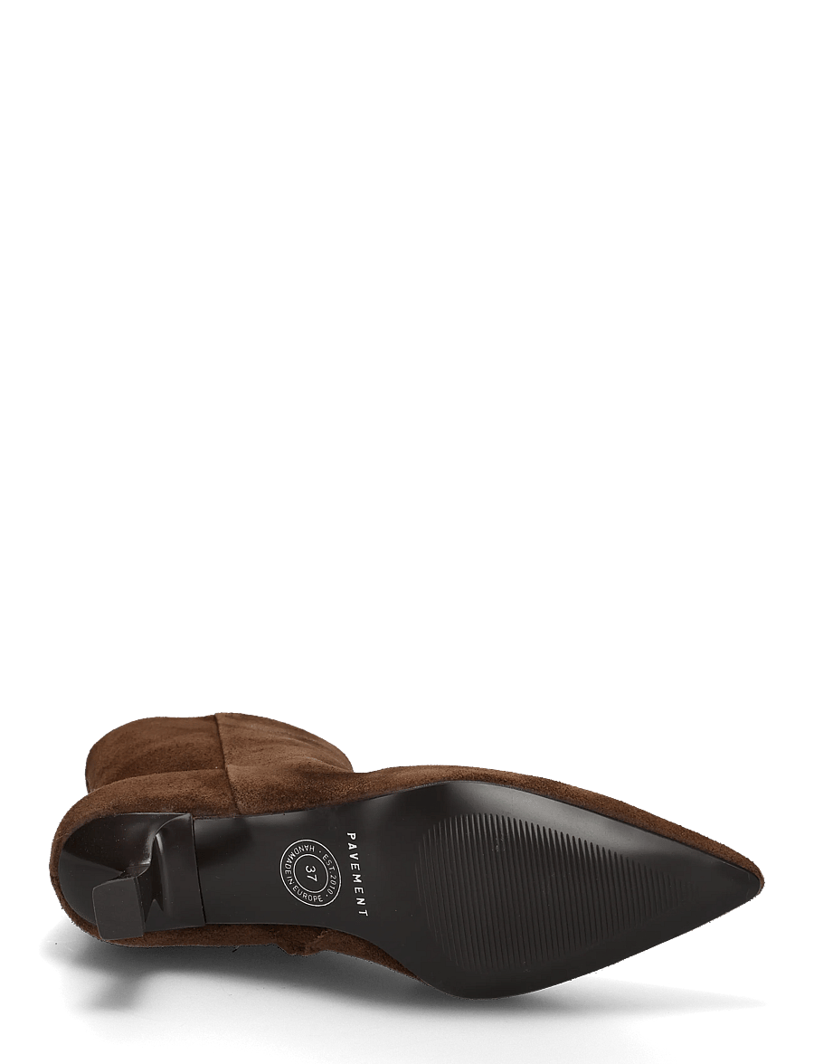 Pavement - PAVioletta - stiefeletten mit absatz - brown suede - 4