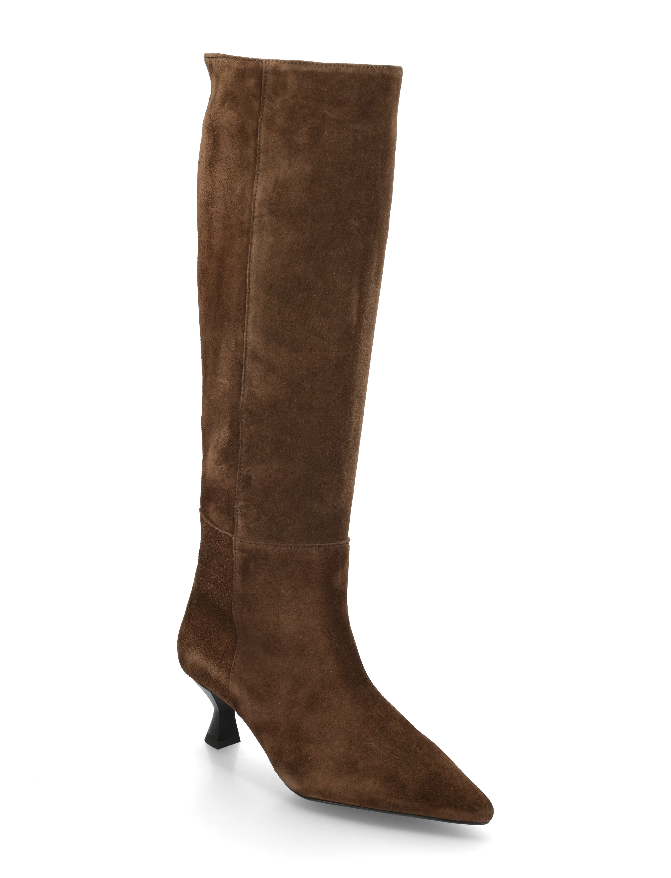Pavement PAMartina - Knee high boots - BROWN SUEDE / brown